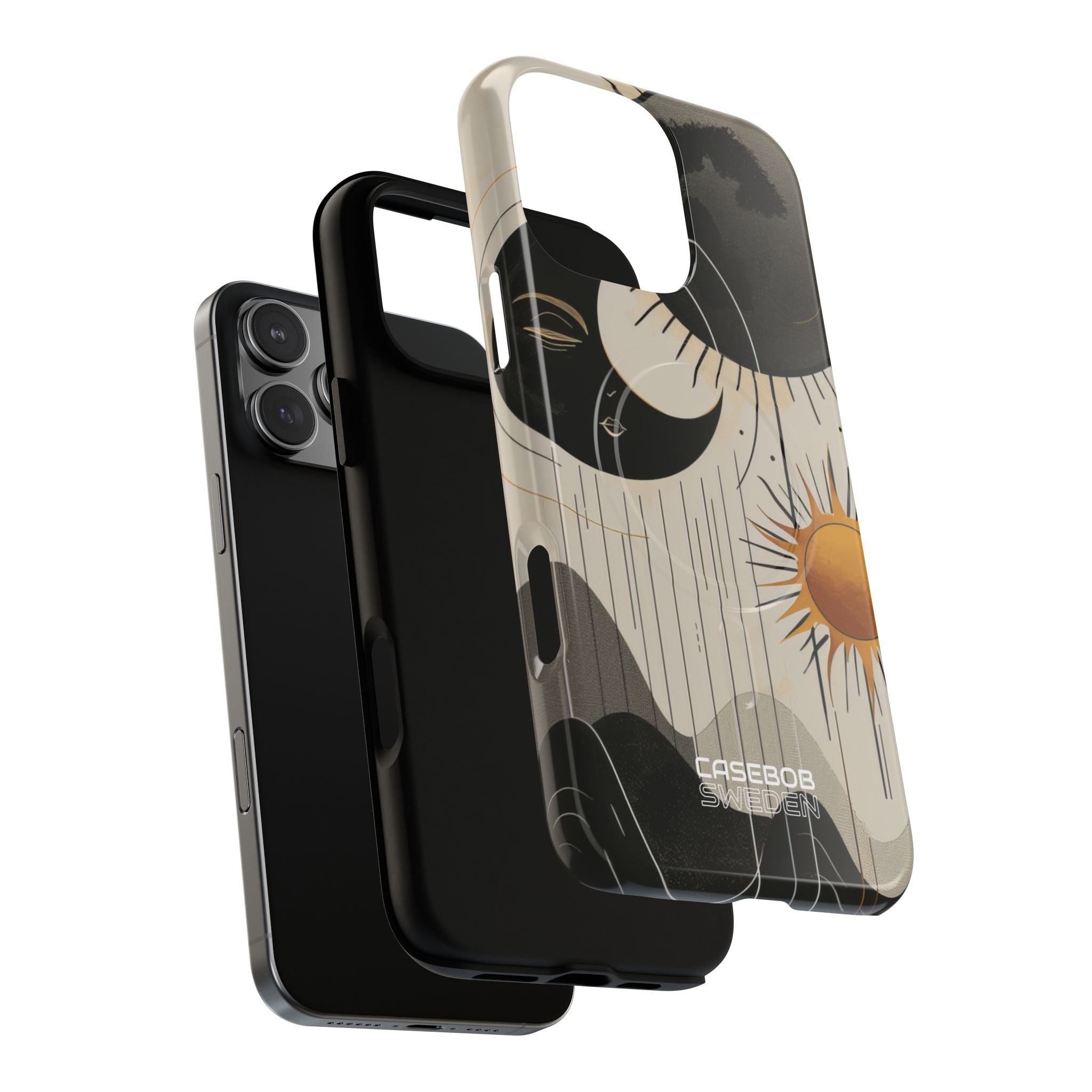 Moon Sun Harmony iPhone 16 - Tough+