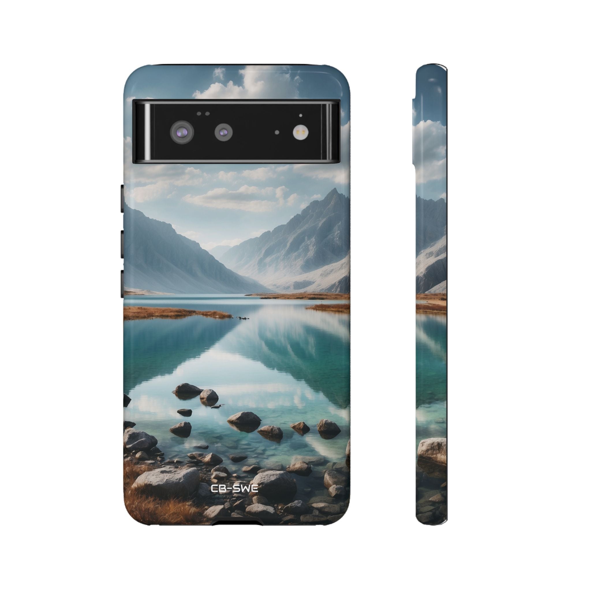 Mountain Reflections Swim - Google Pixel Case