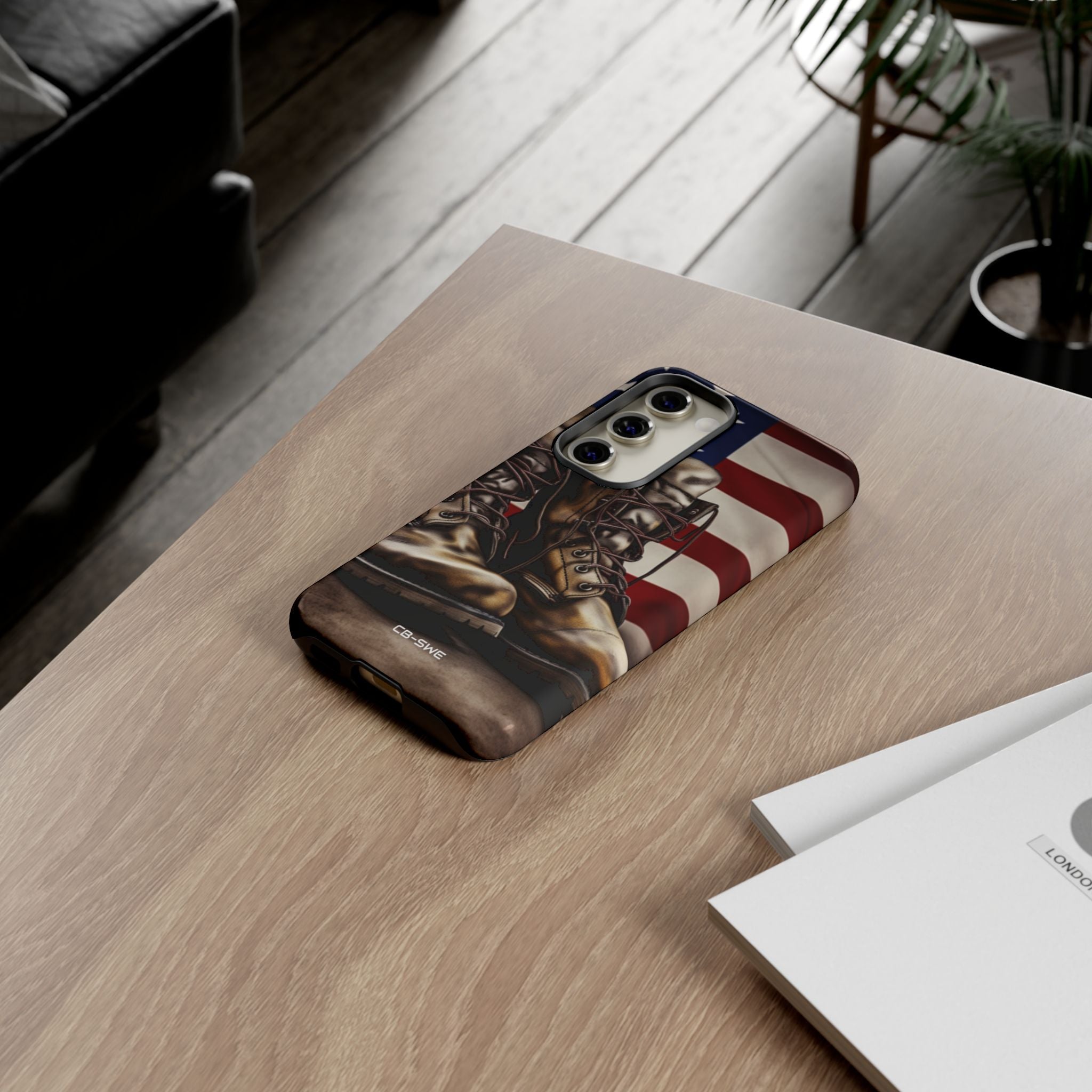 Patriotic Boots Spotlight - Samsung Case