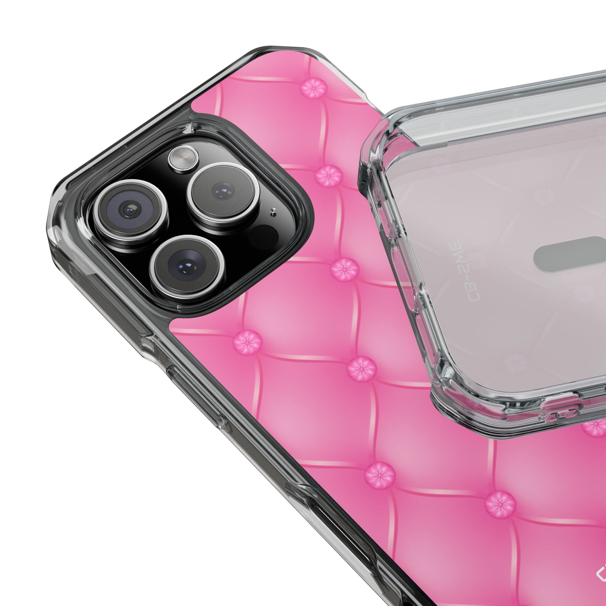 Quilted Pink Elegance iPhone Case - Impact