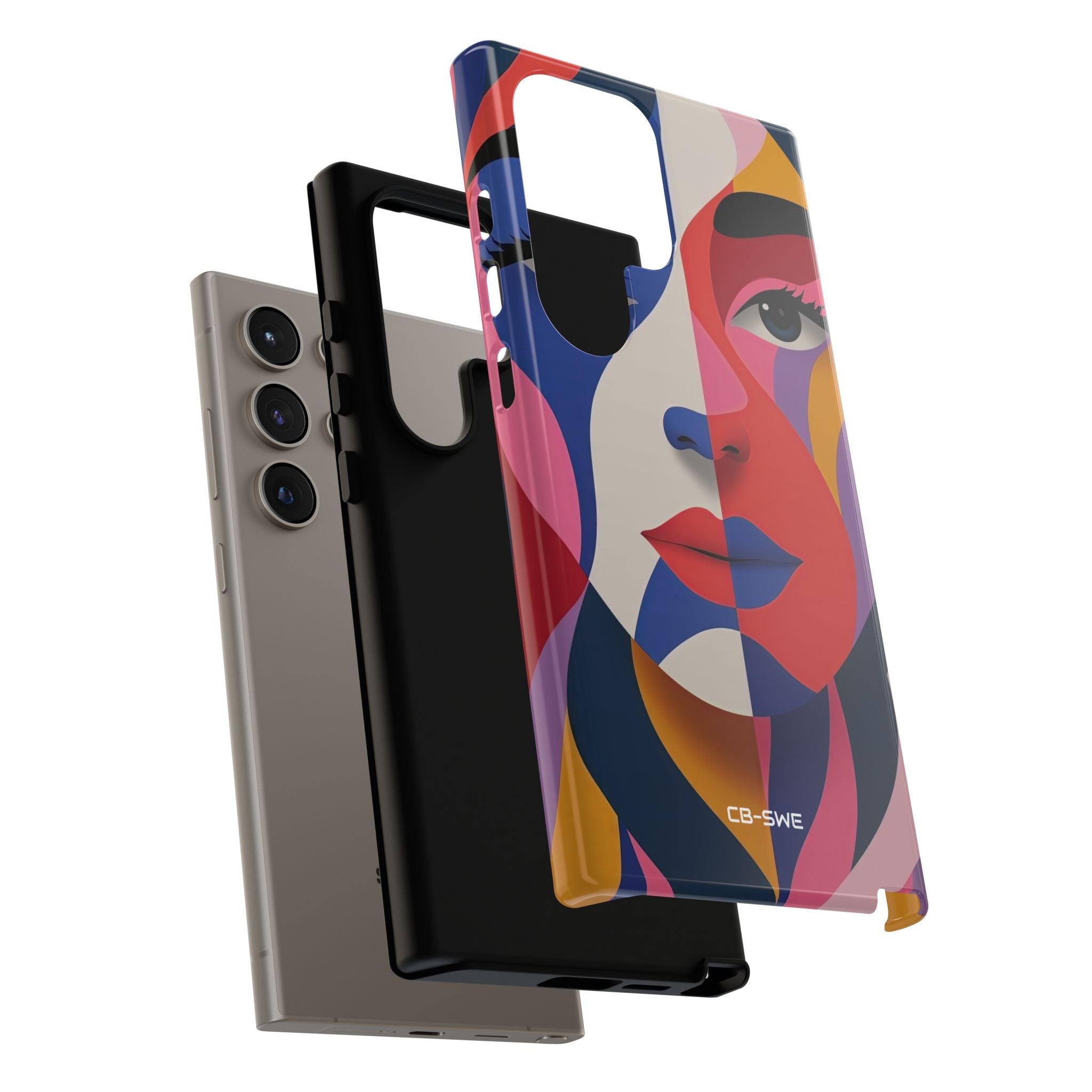 Color Swirls Embrace - Samsung Case