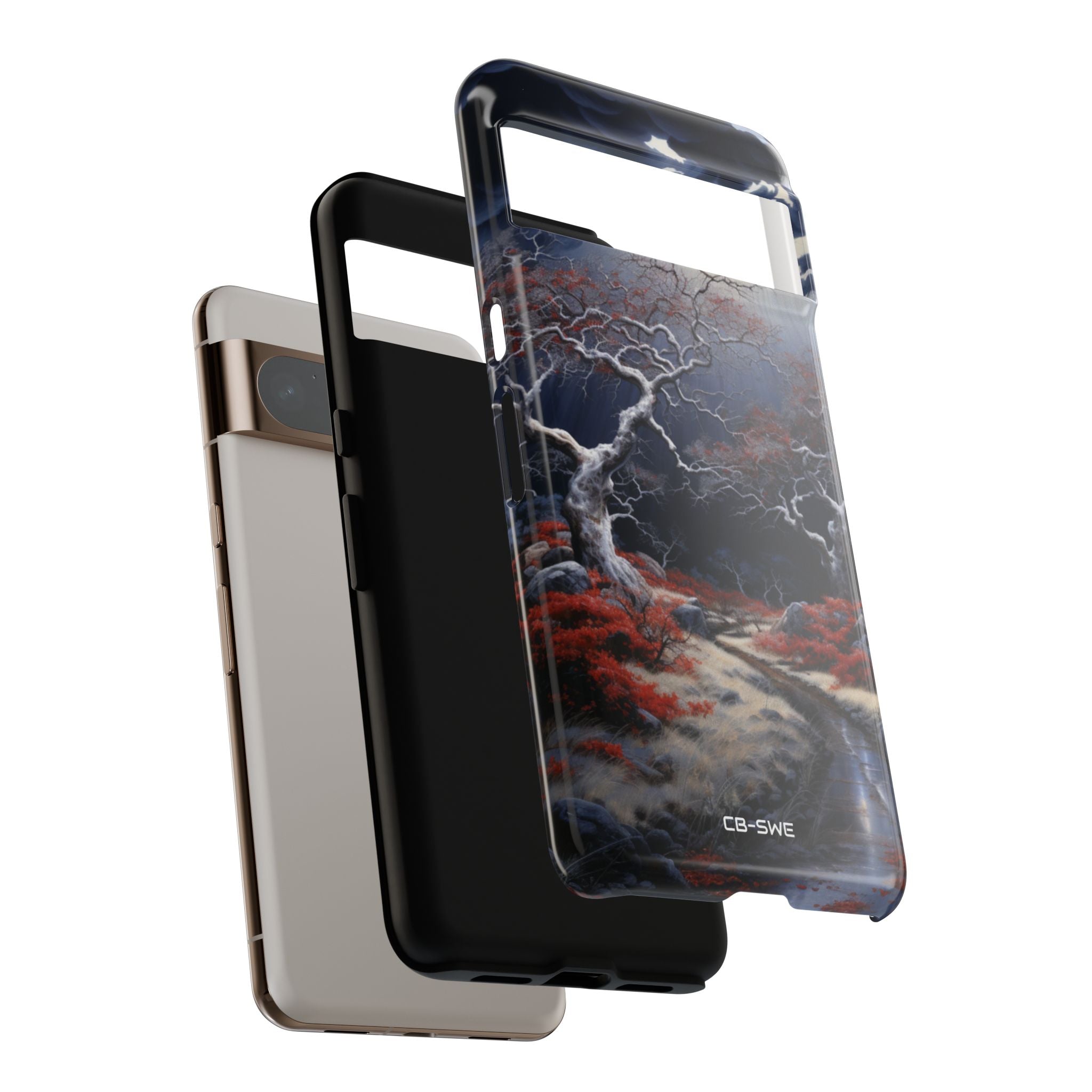Sunlit Gnarled Forest - Google Pixel Case