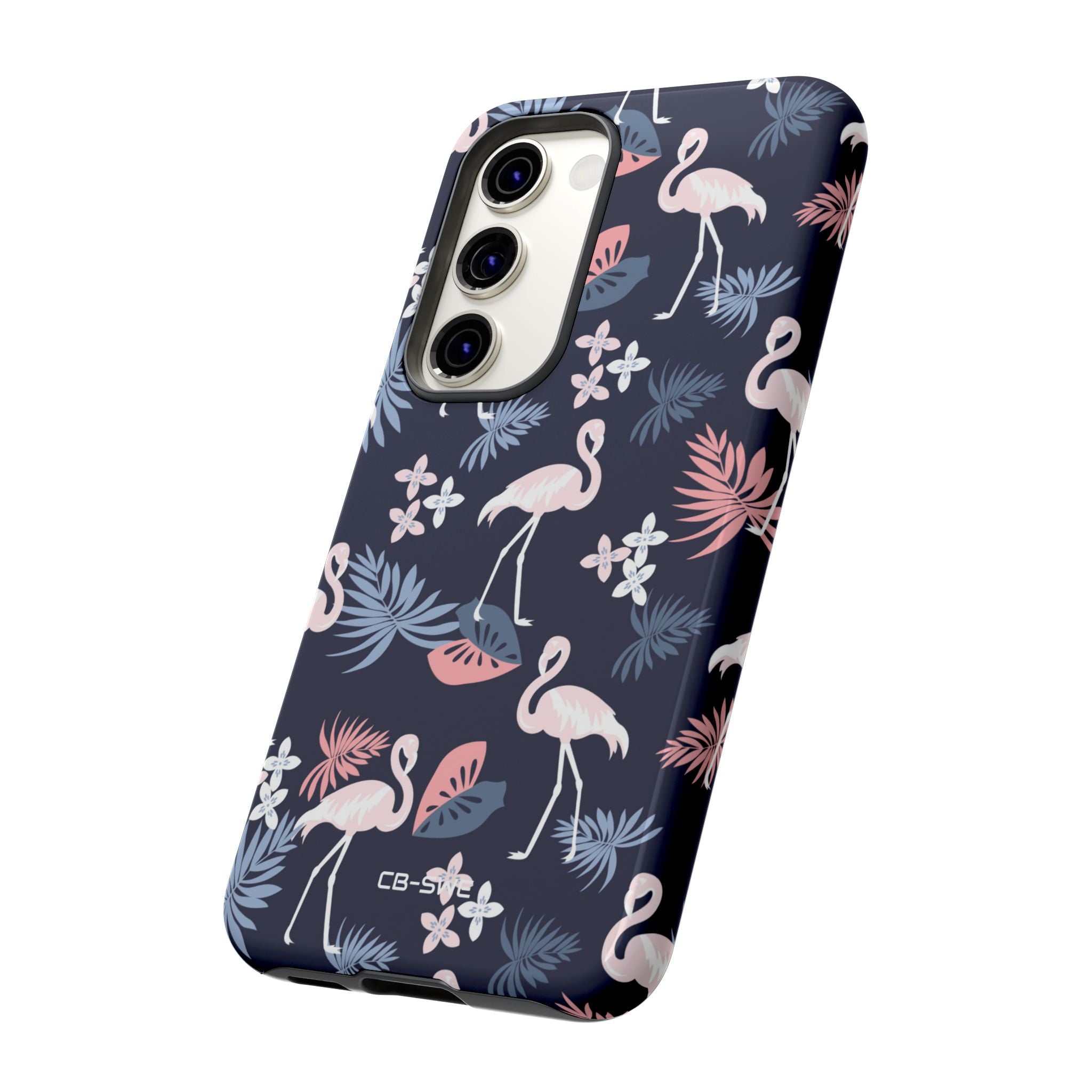 Flamingos Dance Playfully - Samsung Case