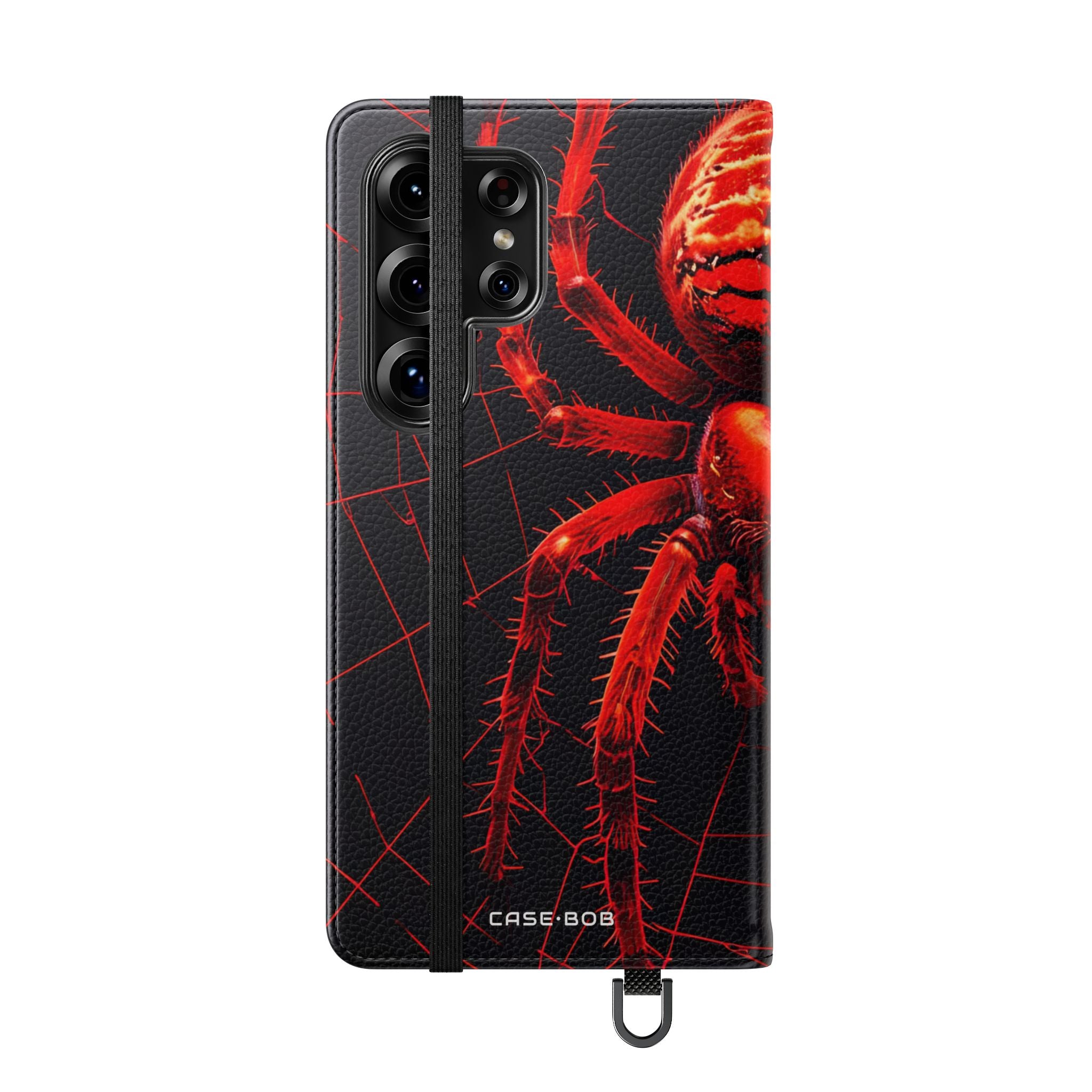 Crimson Spiderweb - Samsung S25 Ultra Case - Wallet