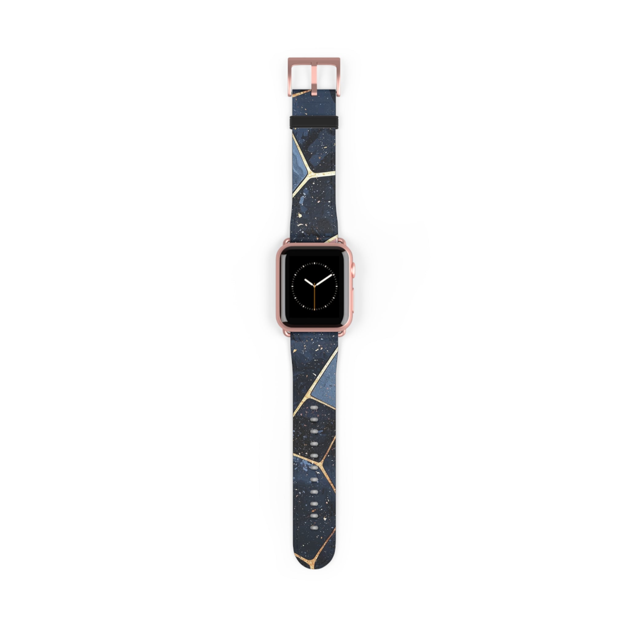 Golden Mosaic Navy - Watch Band
kultainen mosaiikki navy - ranneke
