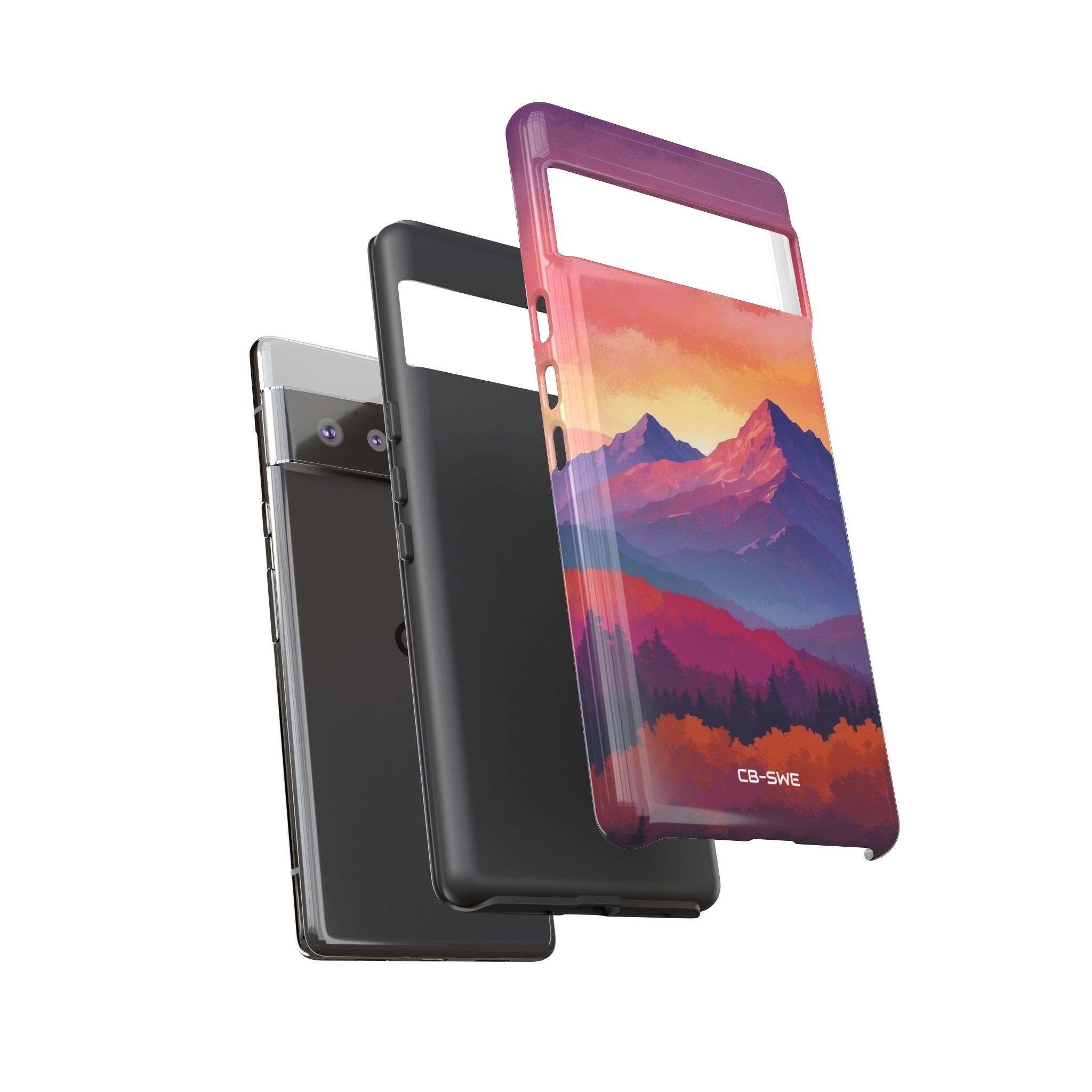 Mountain Peaks Rise - Google Pixel Case