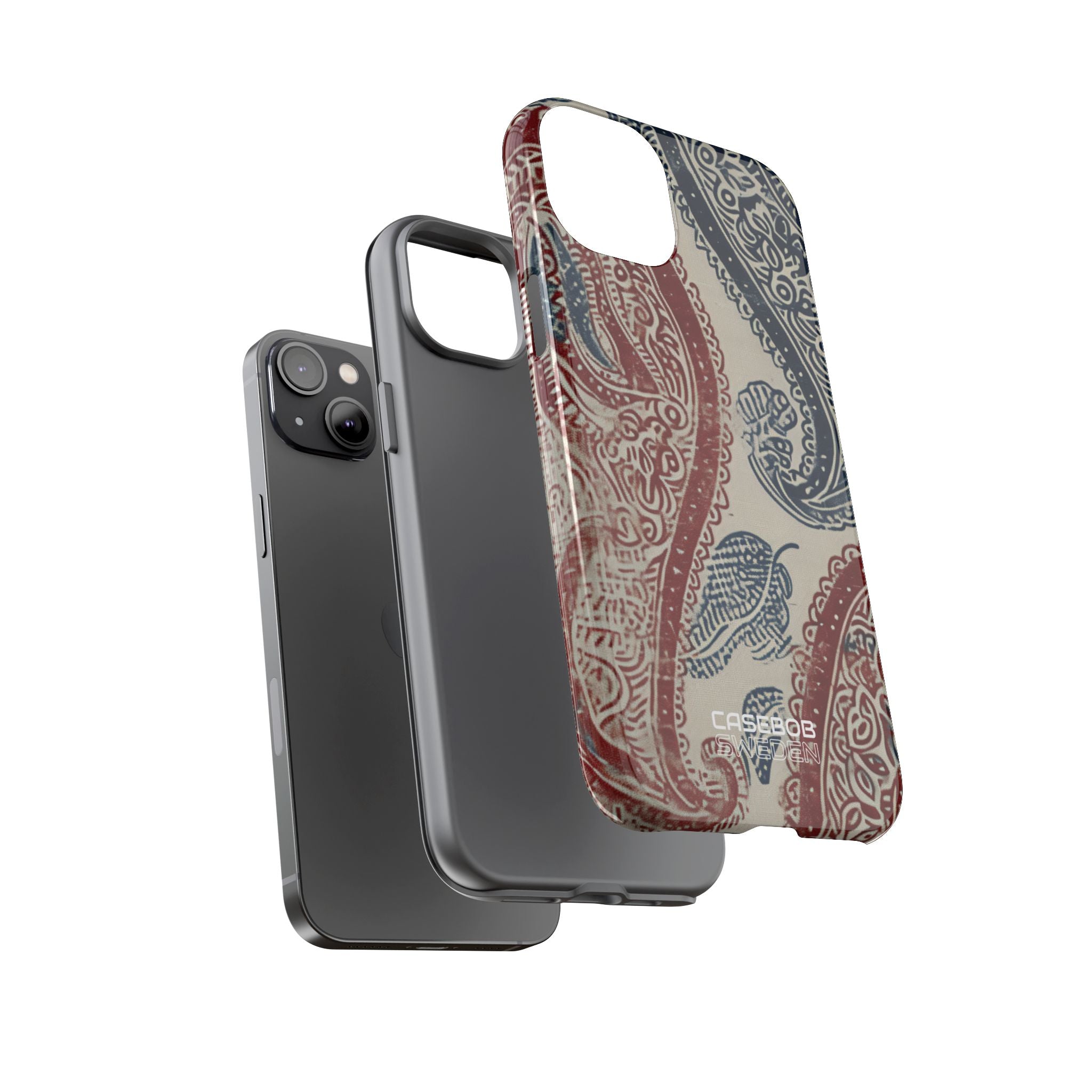 Ornate Paisley Swirl iPhone 14 - Tough