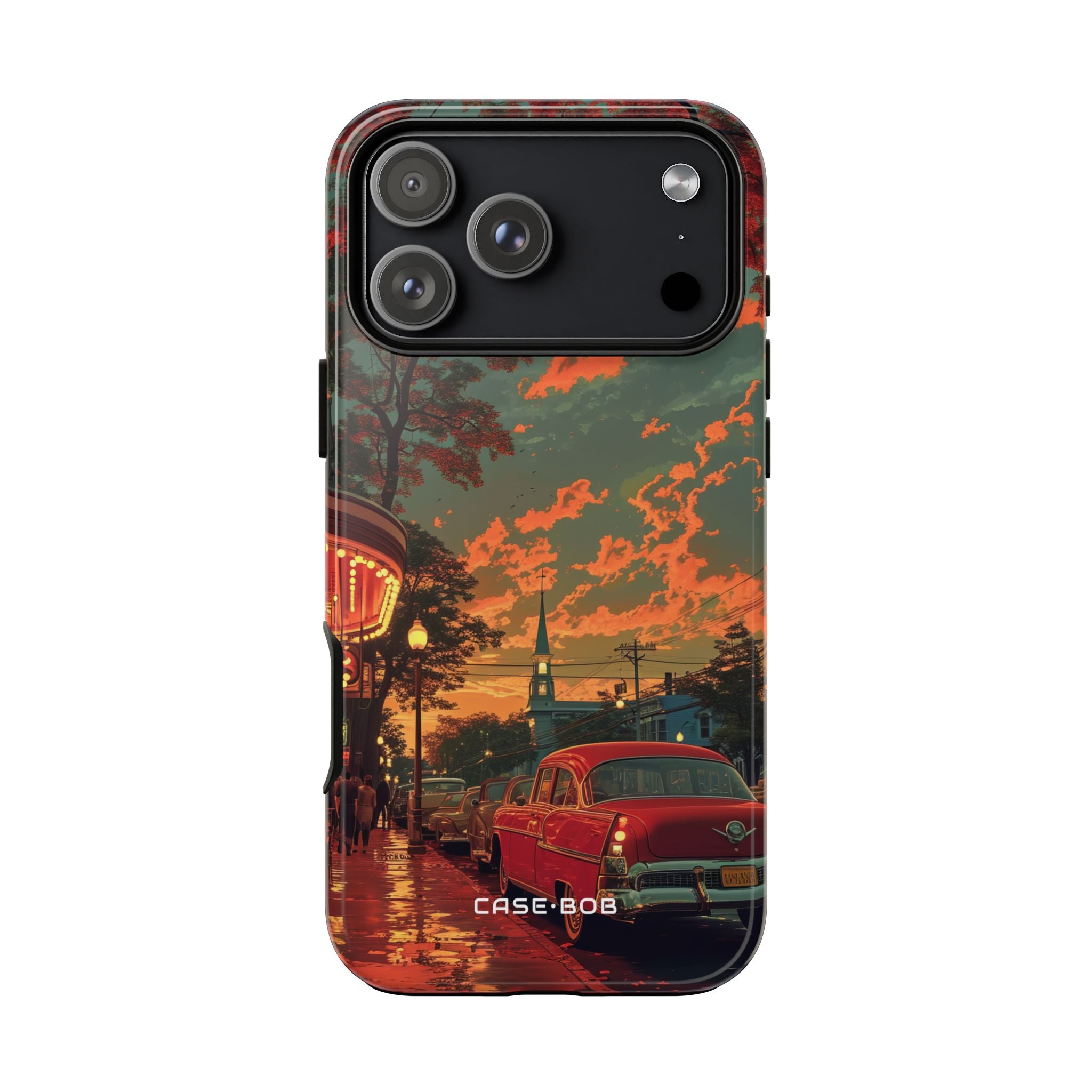 Crimson Classic iPhone 17 Pro Max Case - Tough