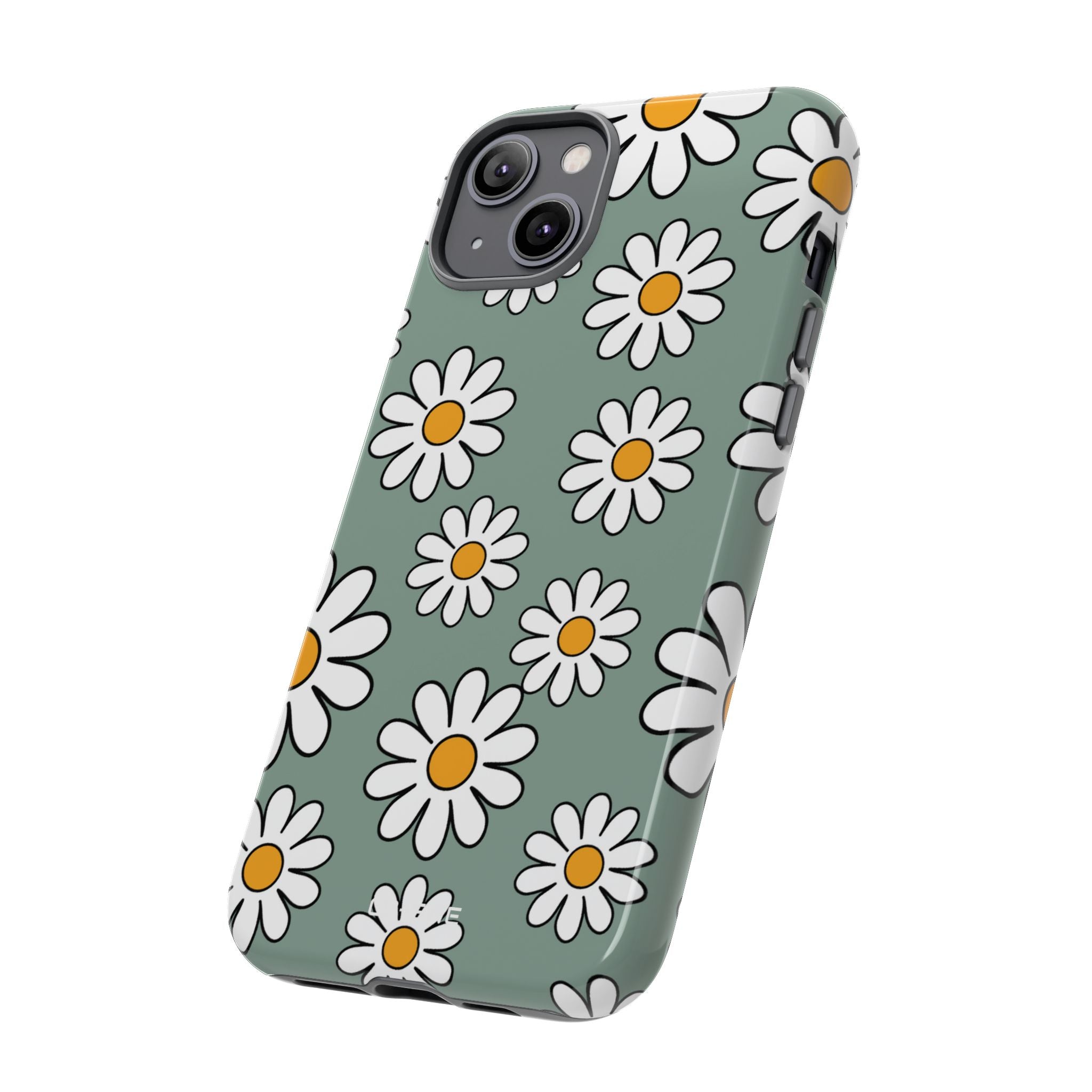 Daisies Dance Playfully - iPhone Case