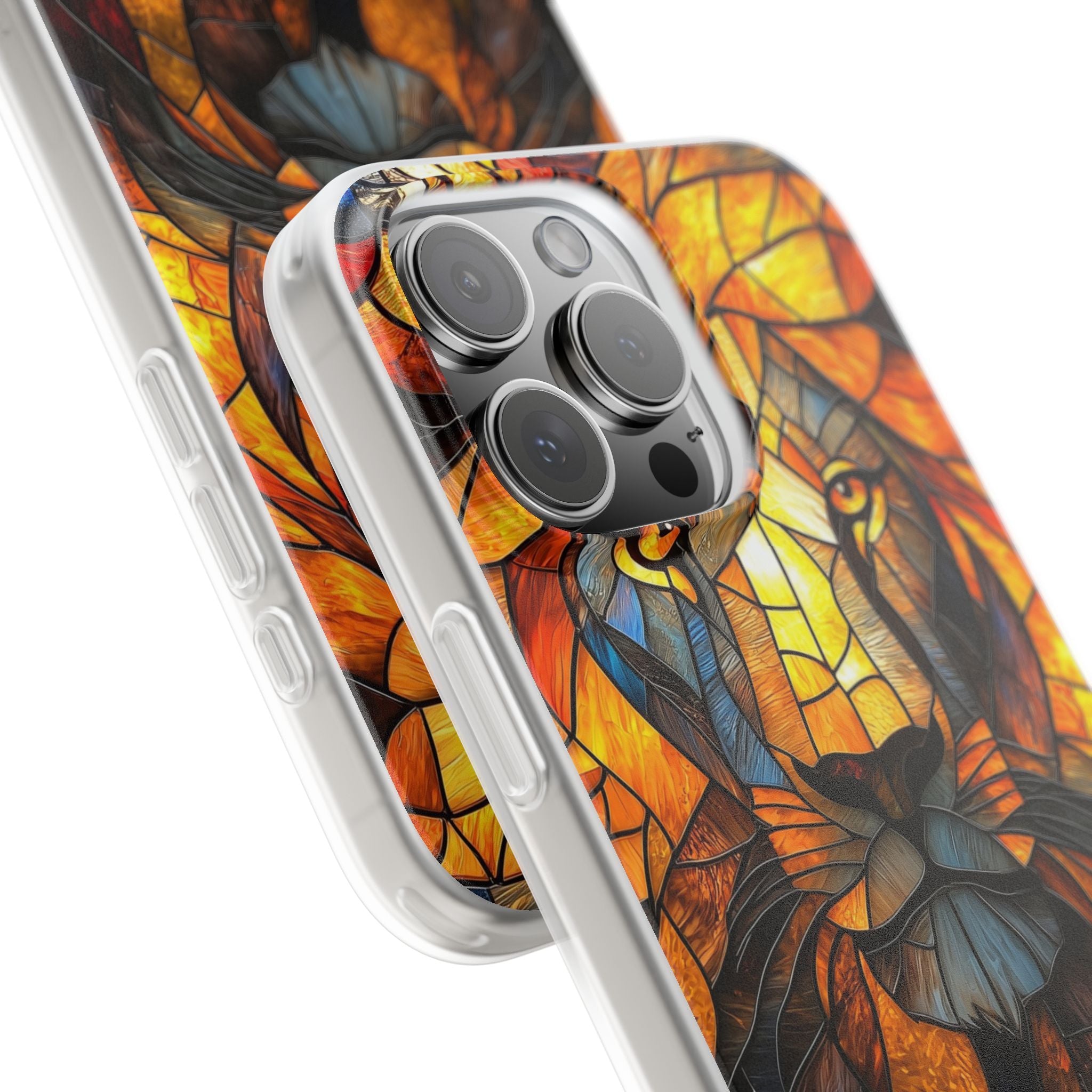 Lion Radiance iPhone 16 Pro Max Case - Soft