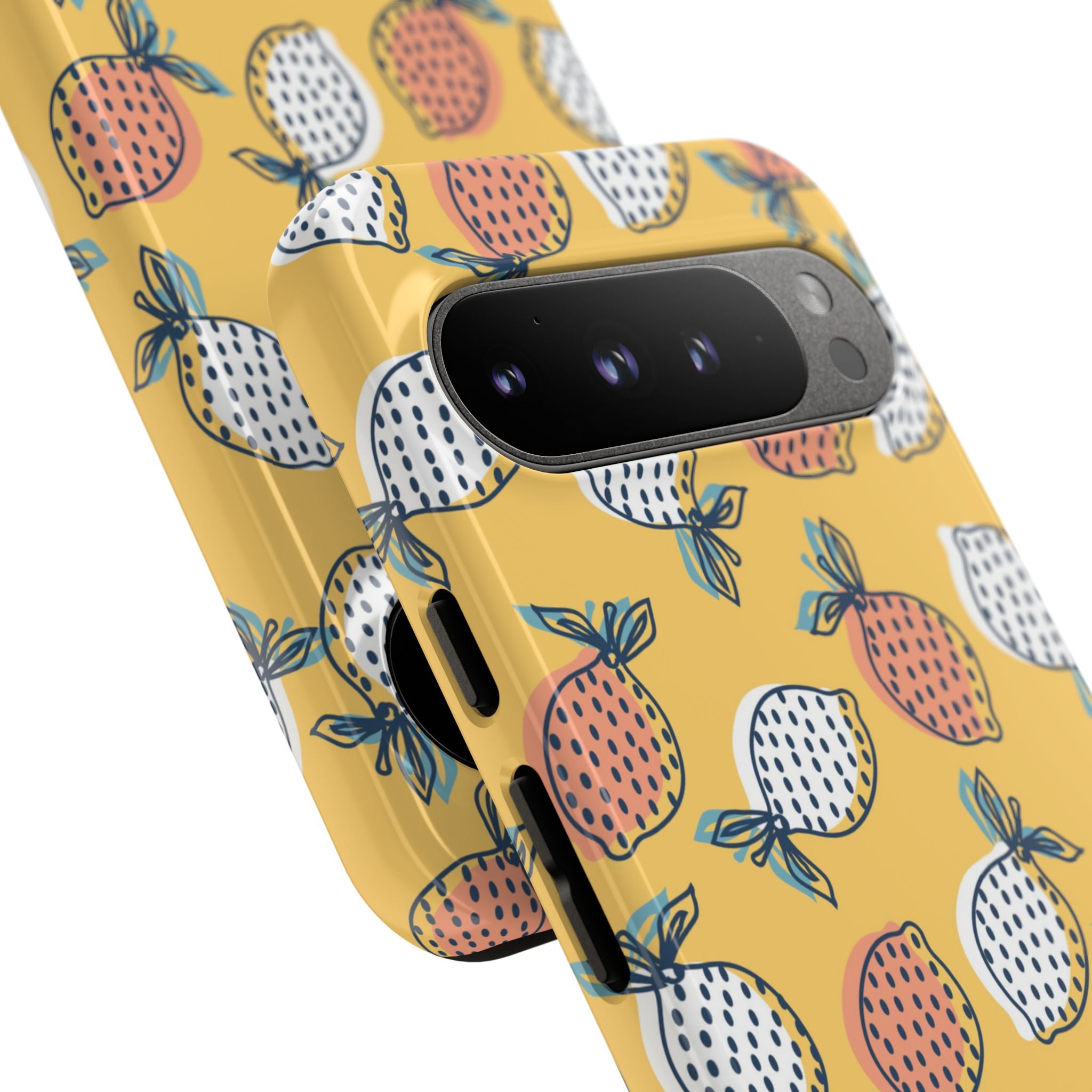 Lemons Dance Playfully - Google Pixel Case