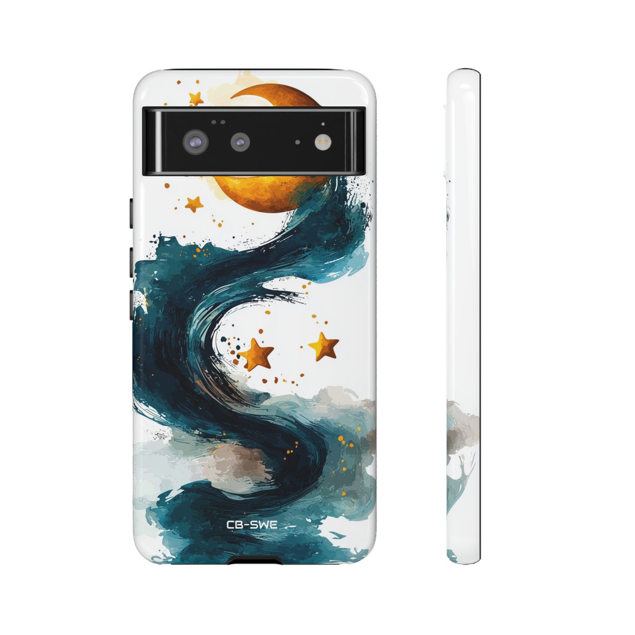 Celestial Waves Dance - Google Pixel Case
