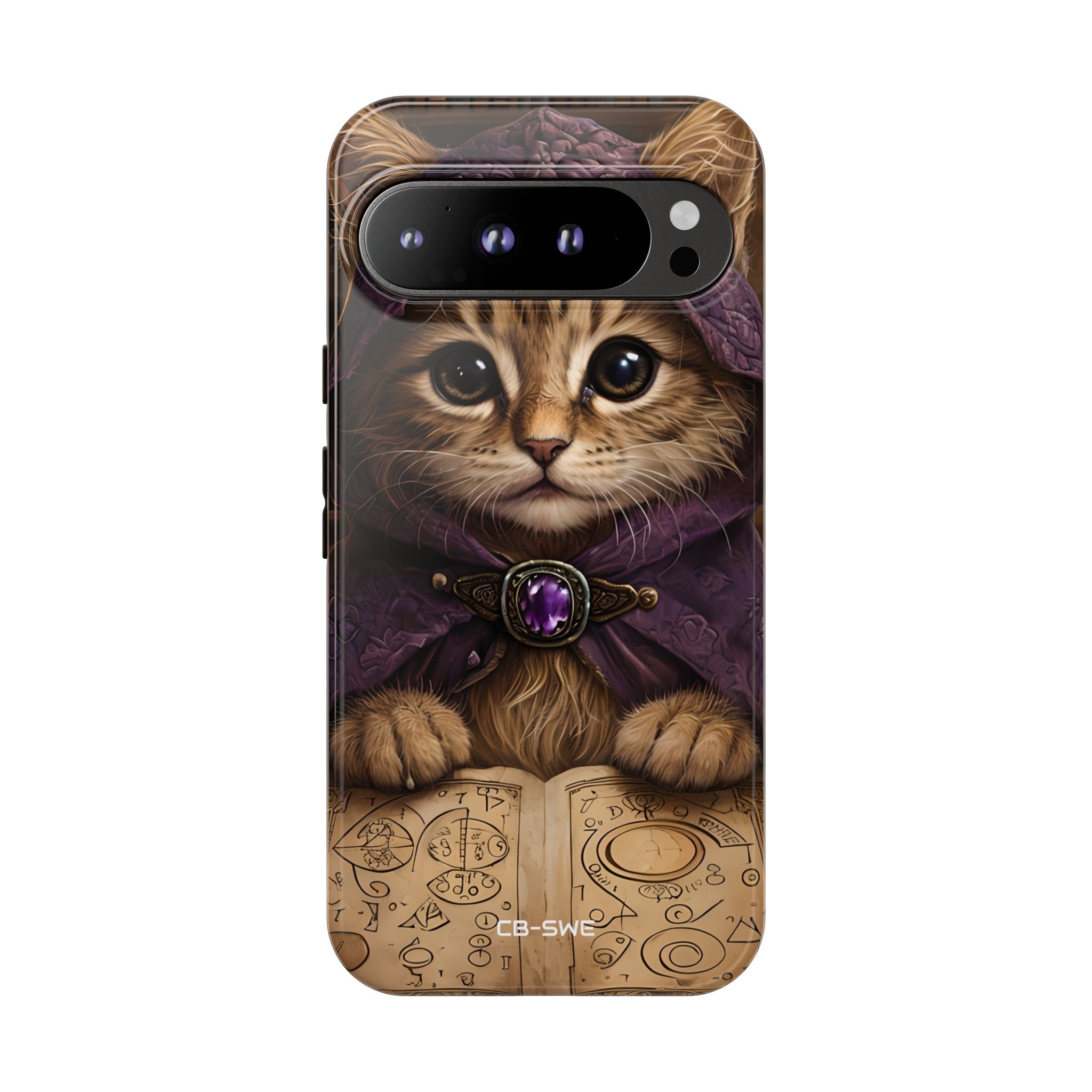Mystical Wizard Cat - Google Pixel Case