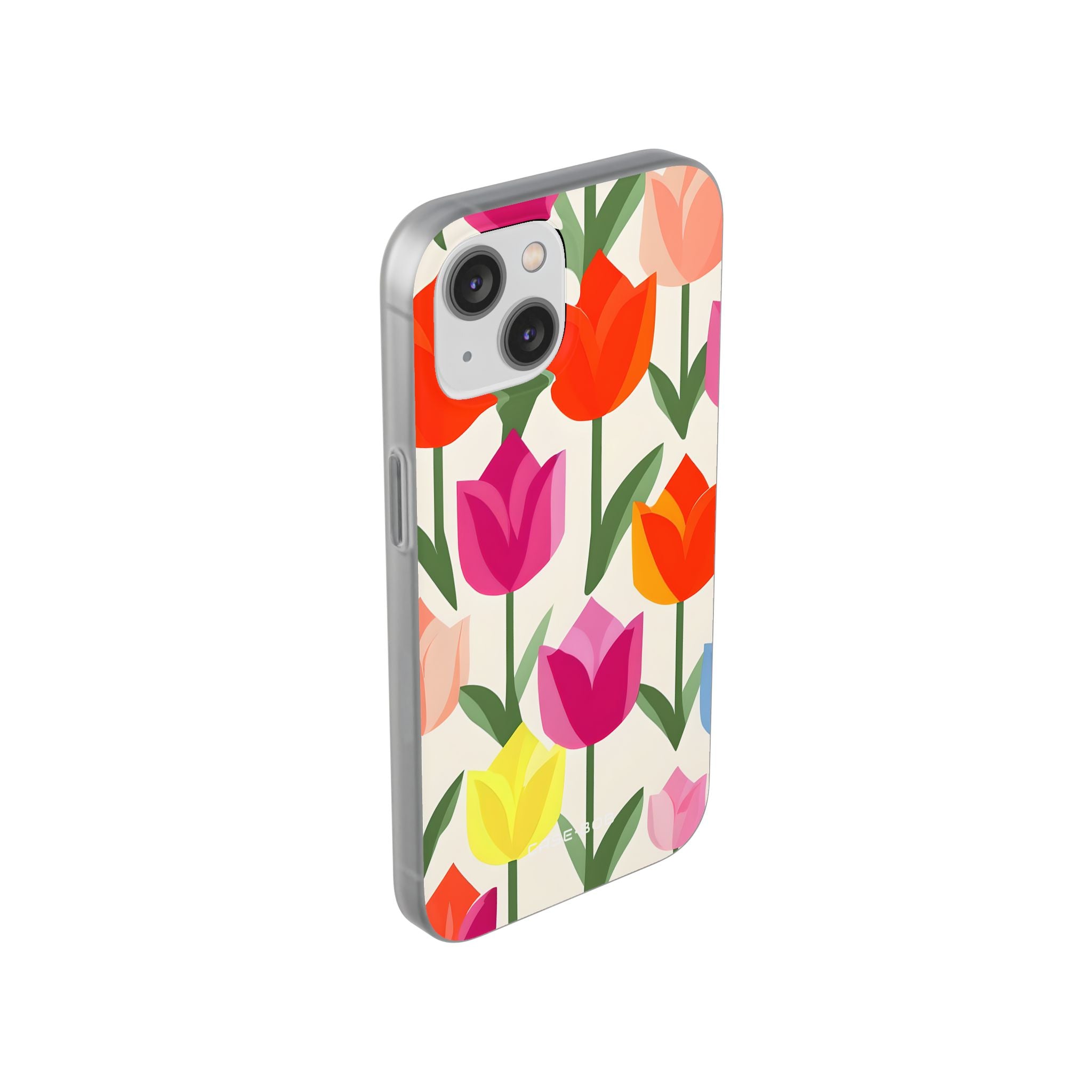 Tulip Harmony Green iPhone 14 - Soft Case