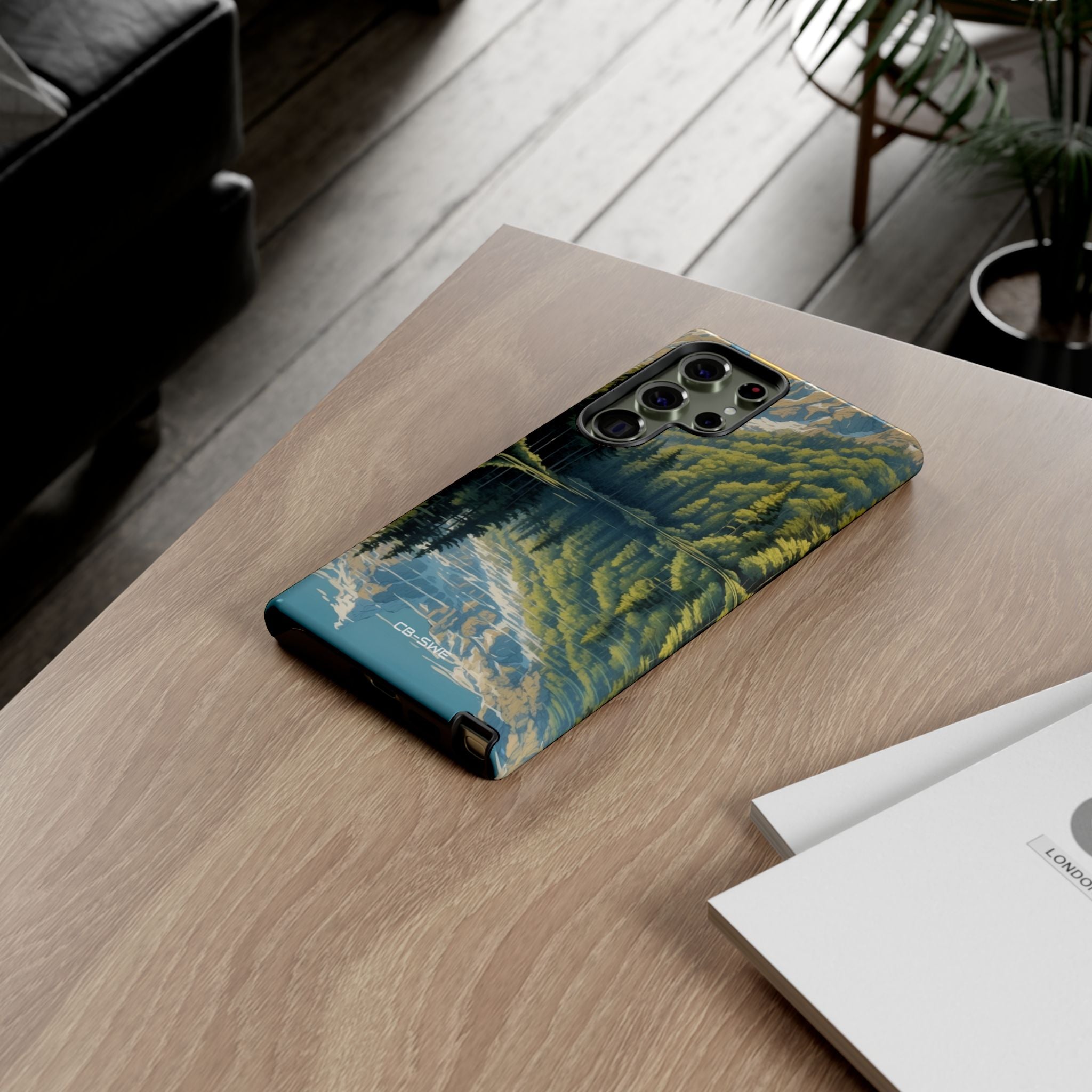 Mountain Peaks Reflect - Samsung Case