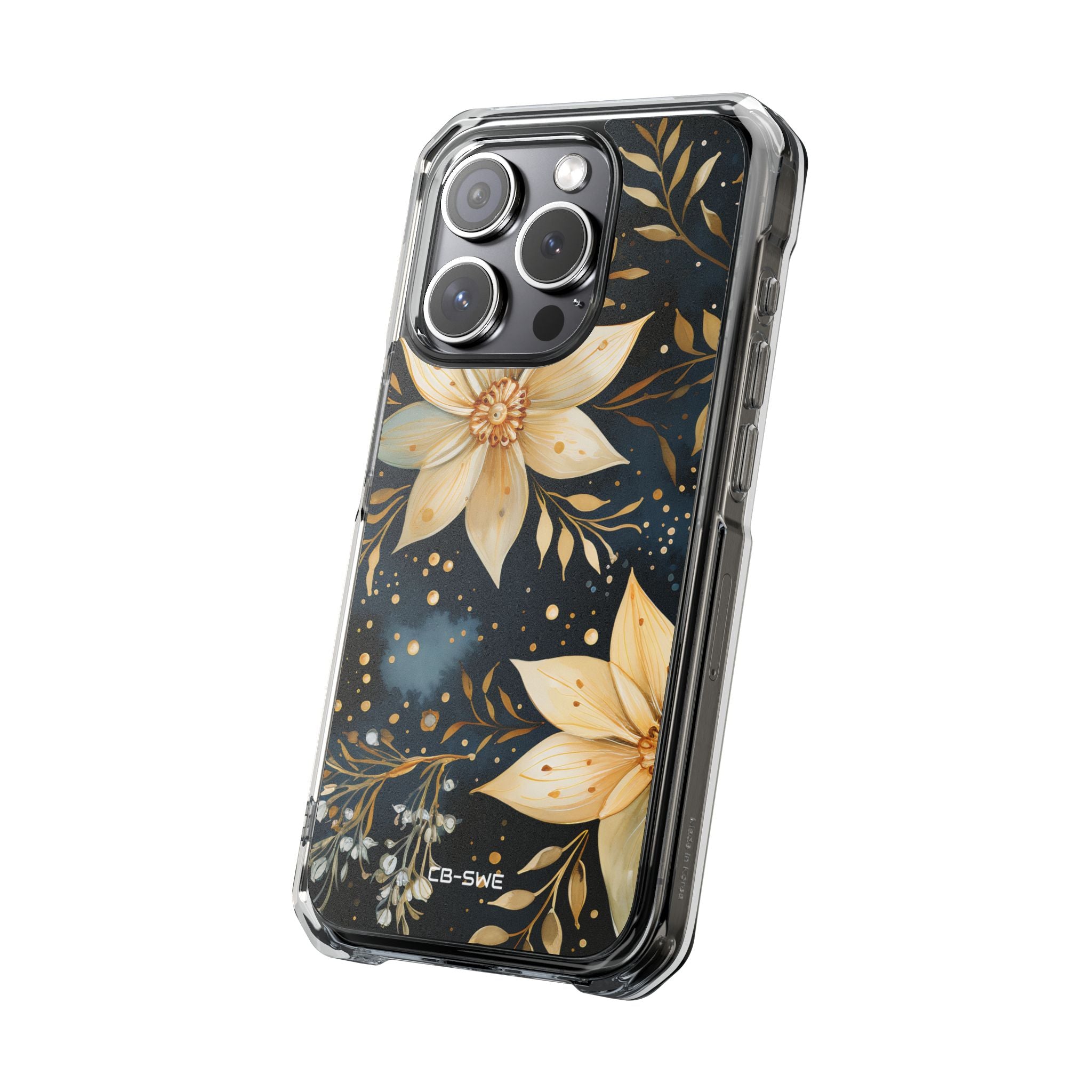 Floral Elegance Flourishes iPhone Case - Impact