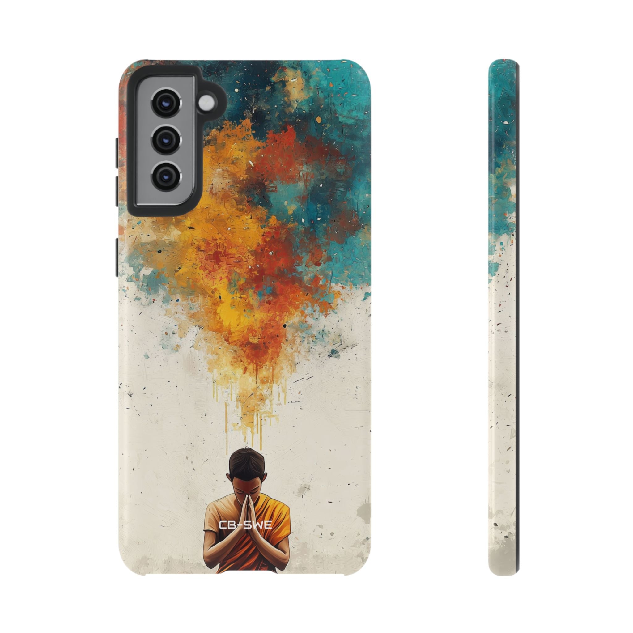 Monk Embracing Enlightenment - Samsung Case