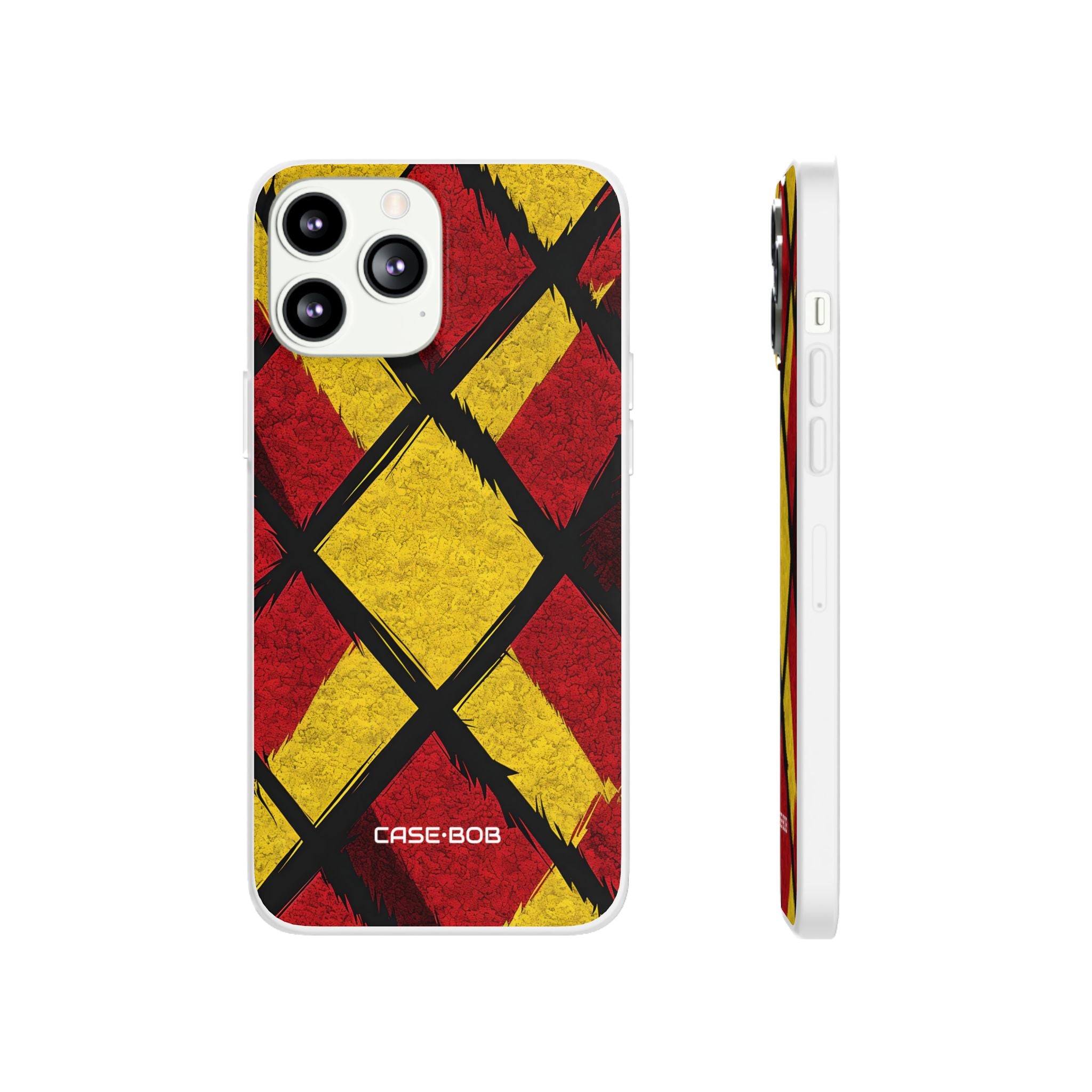 Vibrant Geometric Diamonds iPhone 13 Pro Max - Soft Case