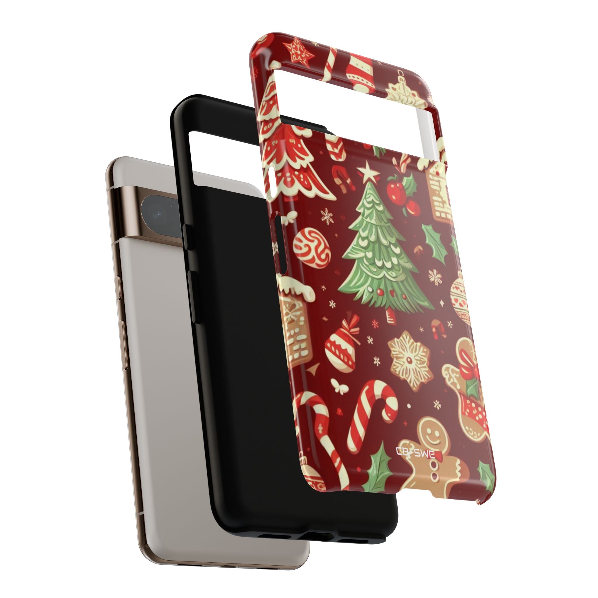 Gingerbread Joy Awaits - Google Pixel Case