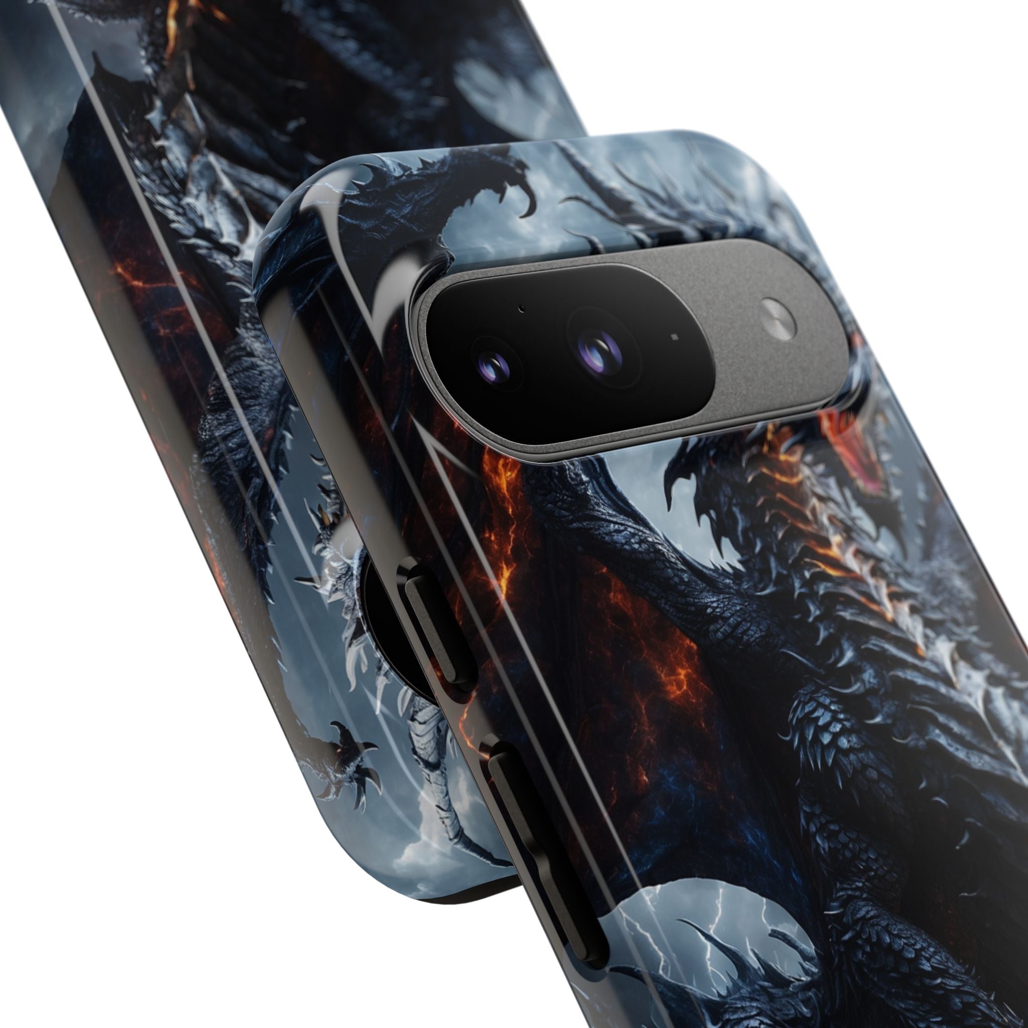 Fiery Wings Unleashed - Google Pixel Case