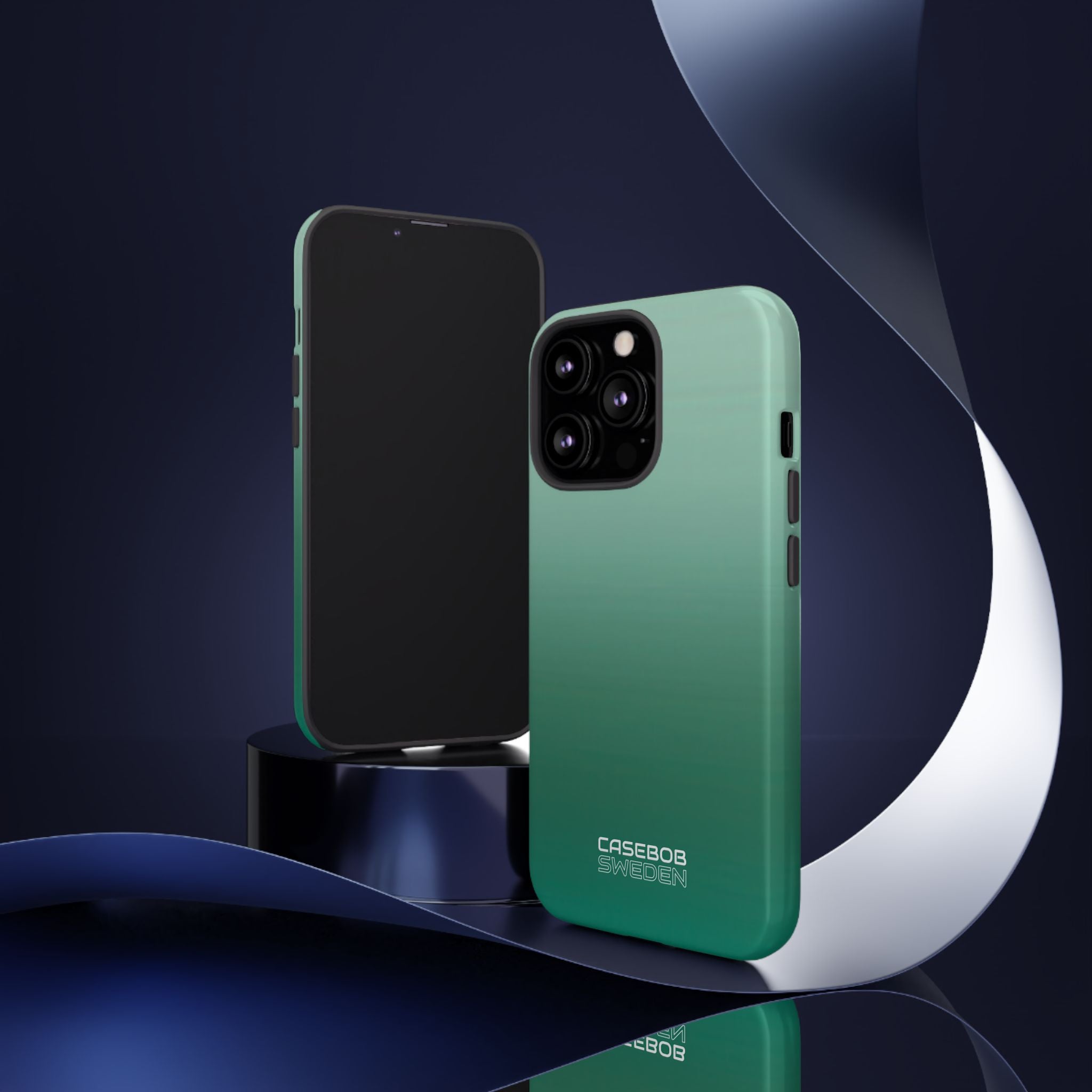 Teal Horizon Layers iPhone 13 - Tough