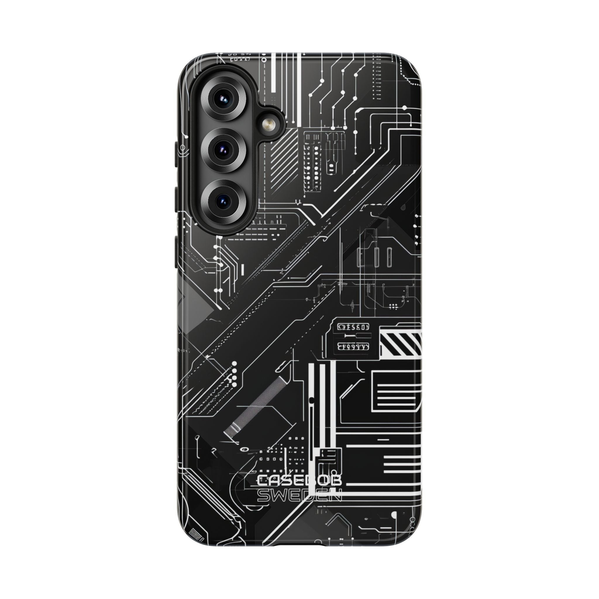 Griglia Circuitale Futuristica Samsung S25 - Tough