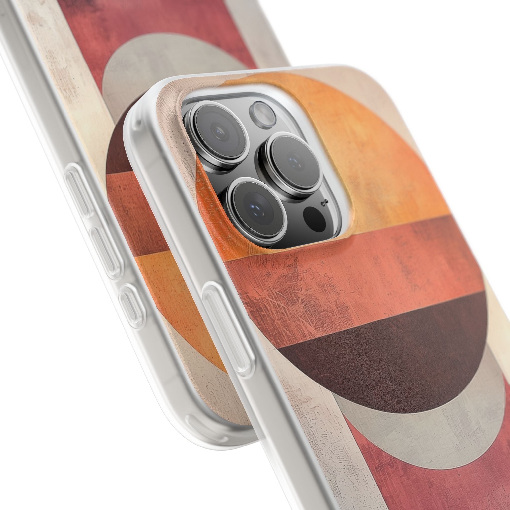 Sunset Orb iPhone 16 Pro Max Case - Soft