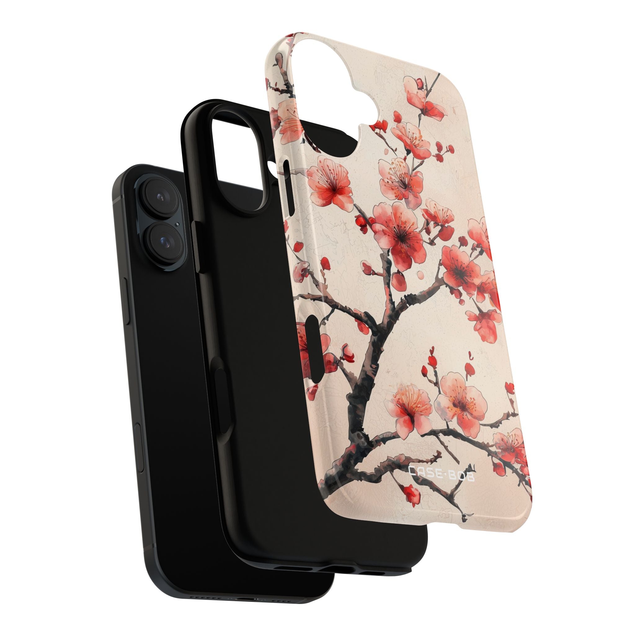 Cherry Blossom Whisper iPhone 16 Plus Case - Tough