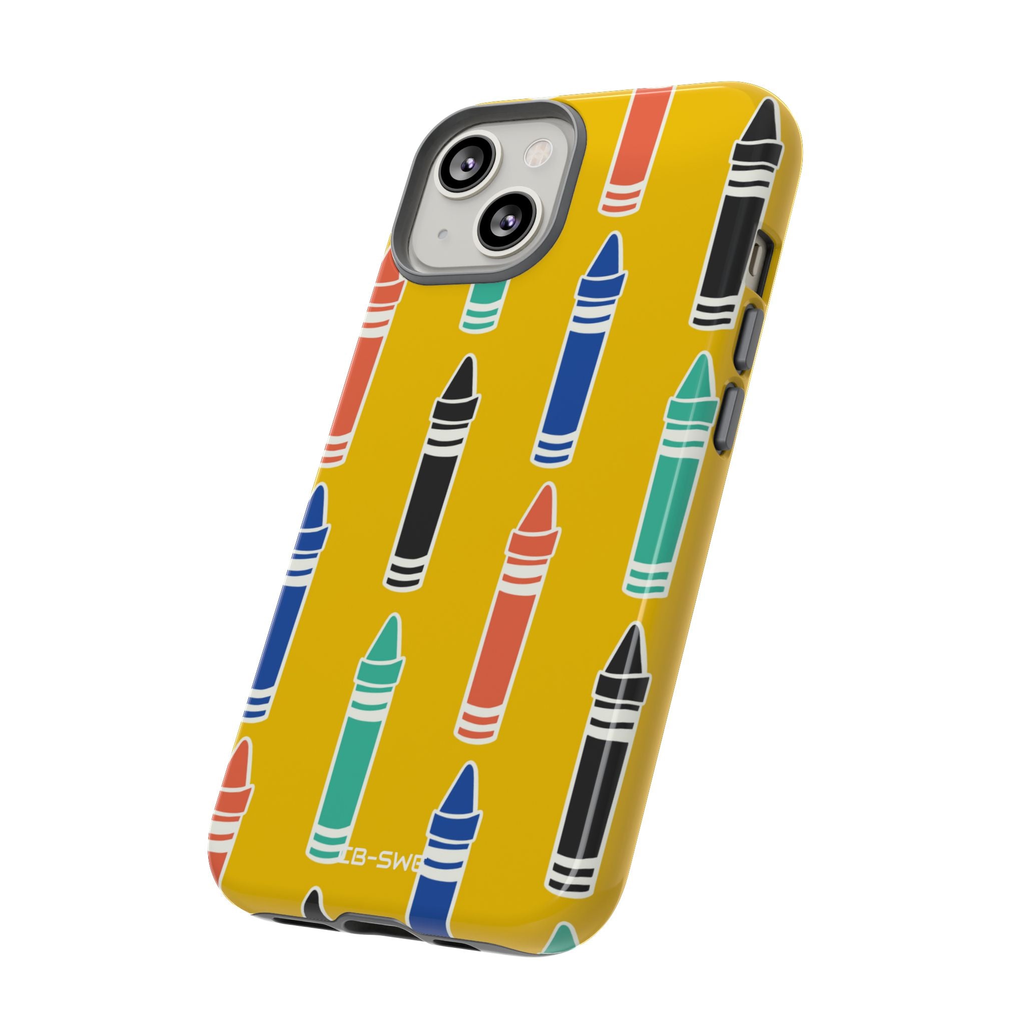 Crayons Dance Joyfully - iPhone Case