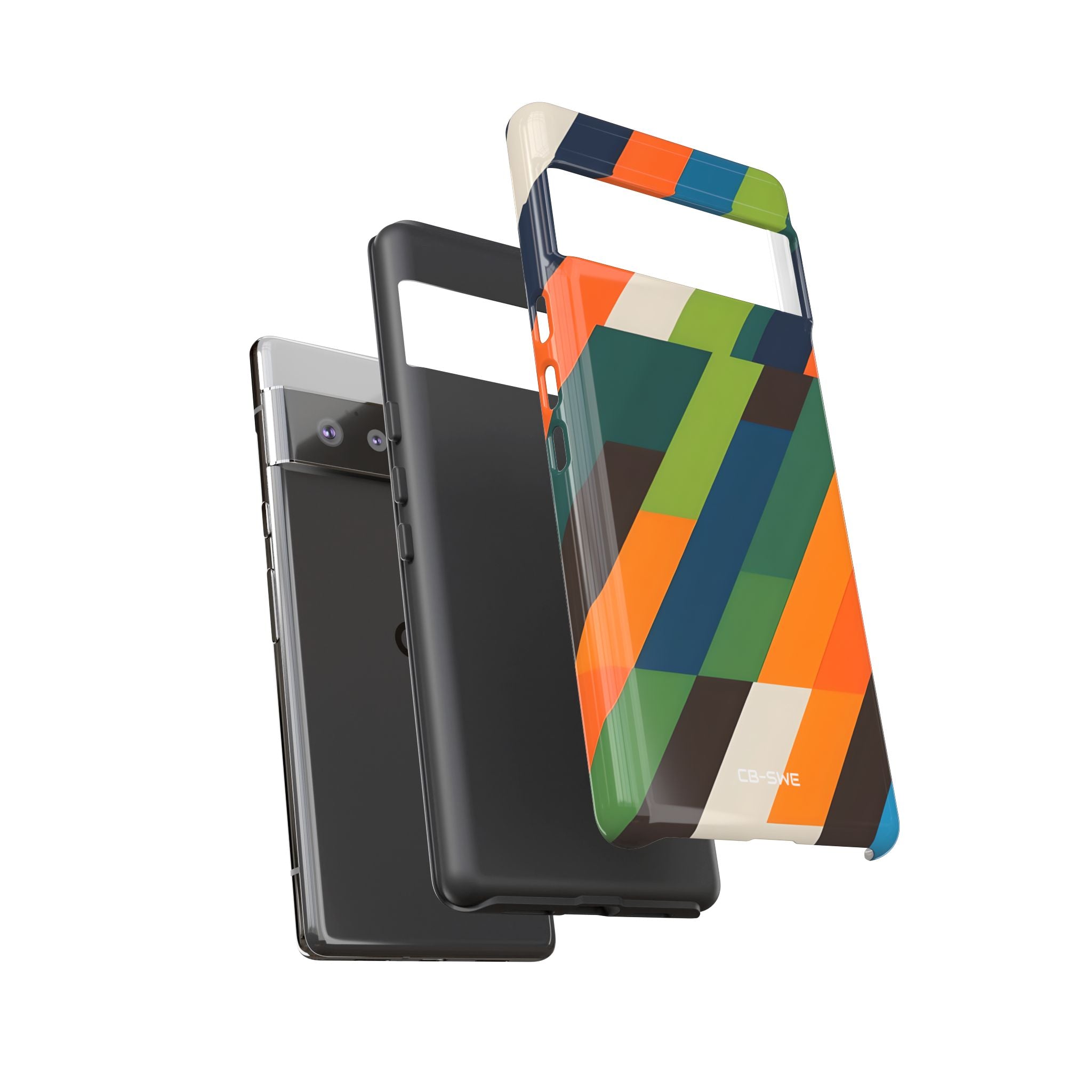 Geometric Color Intersection - Google Pixel Case