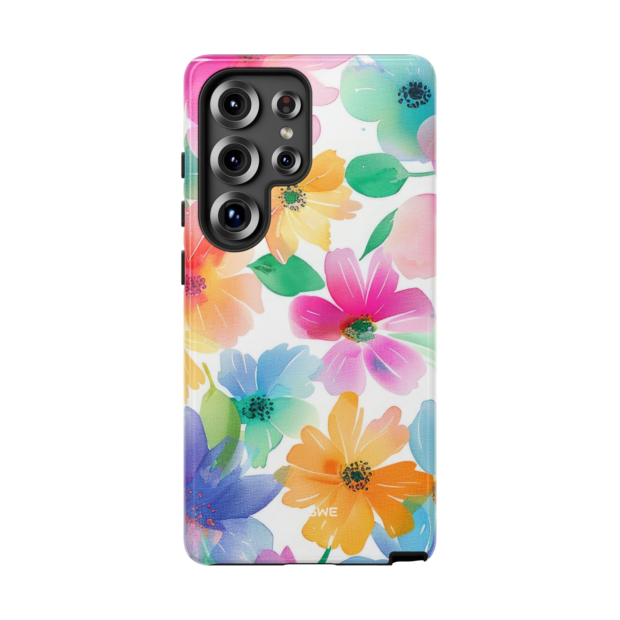 Vibrant Floral Impression - Samsung Case