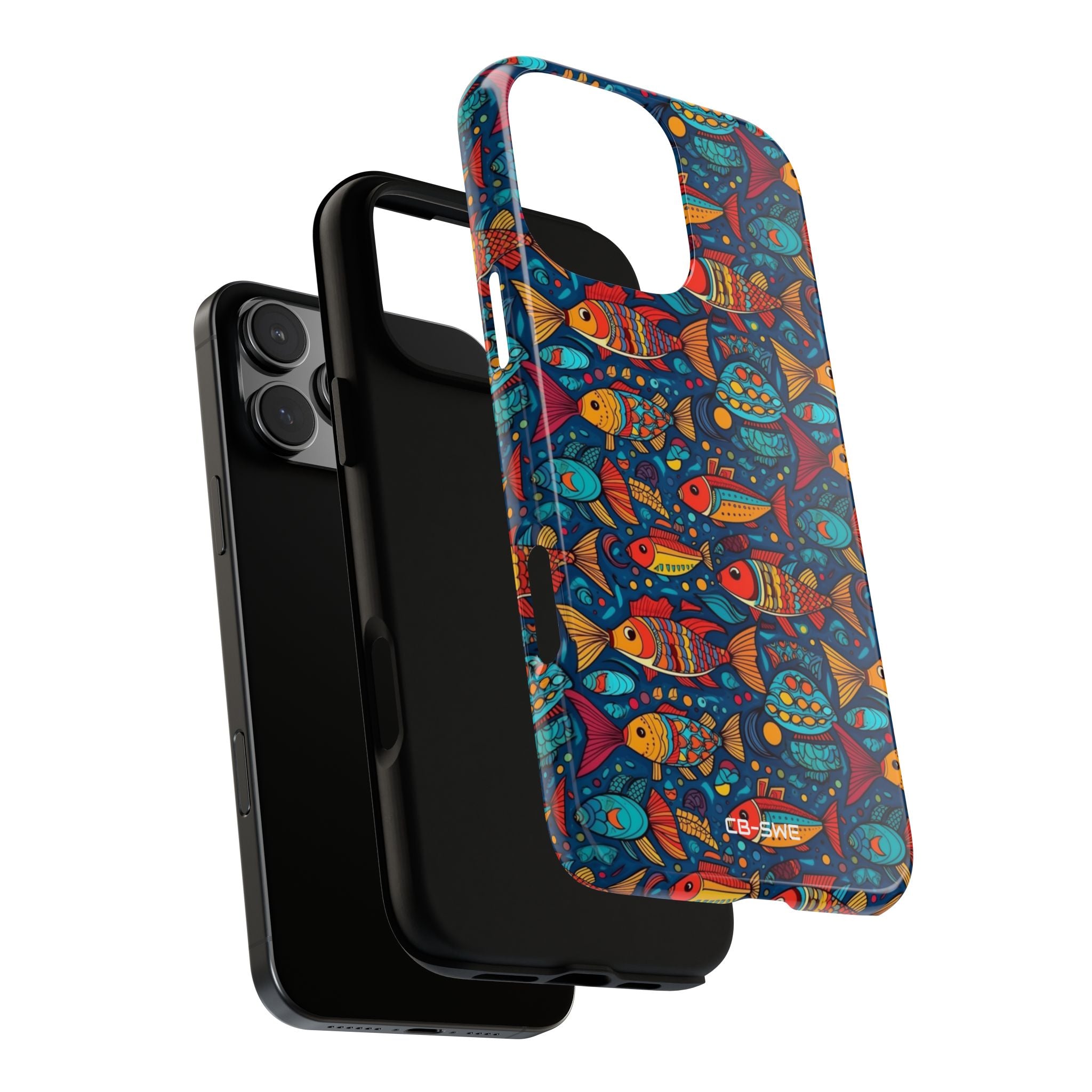 Fish Dance Joyfully - iPhone Case