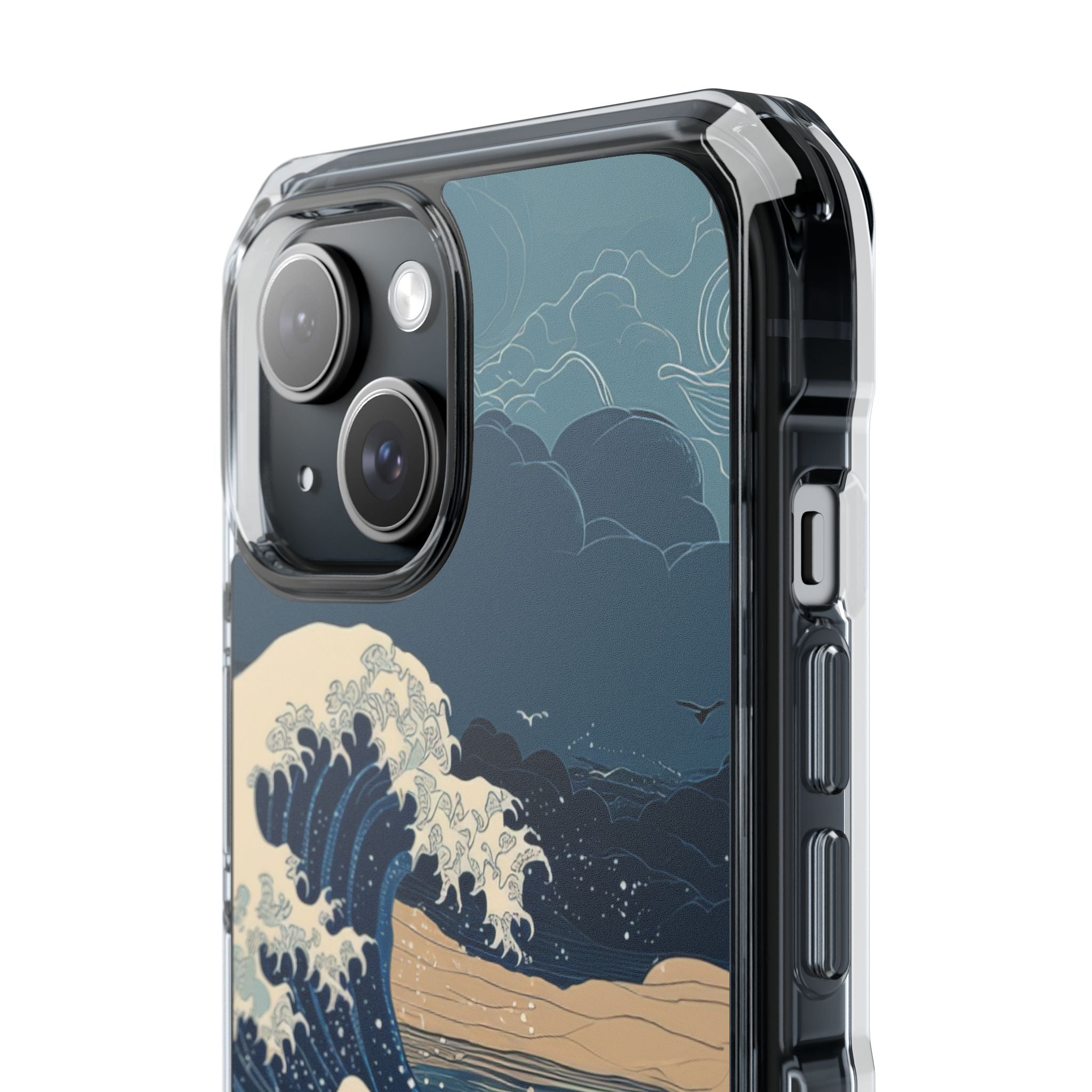 Cresting Blue Wave iPhone 15 Case - Impact