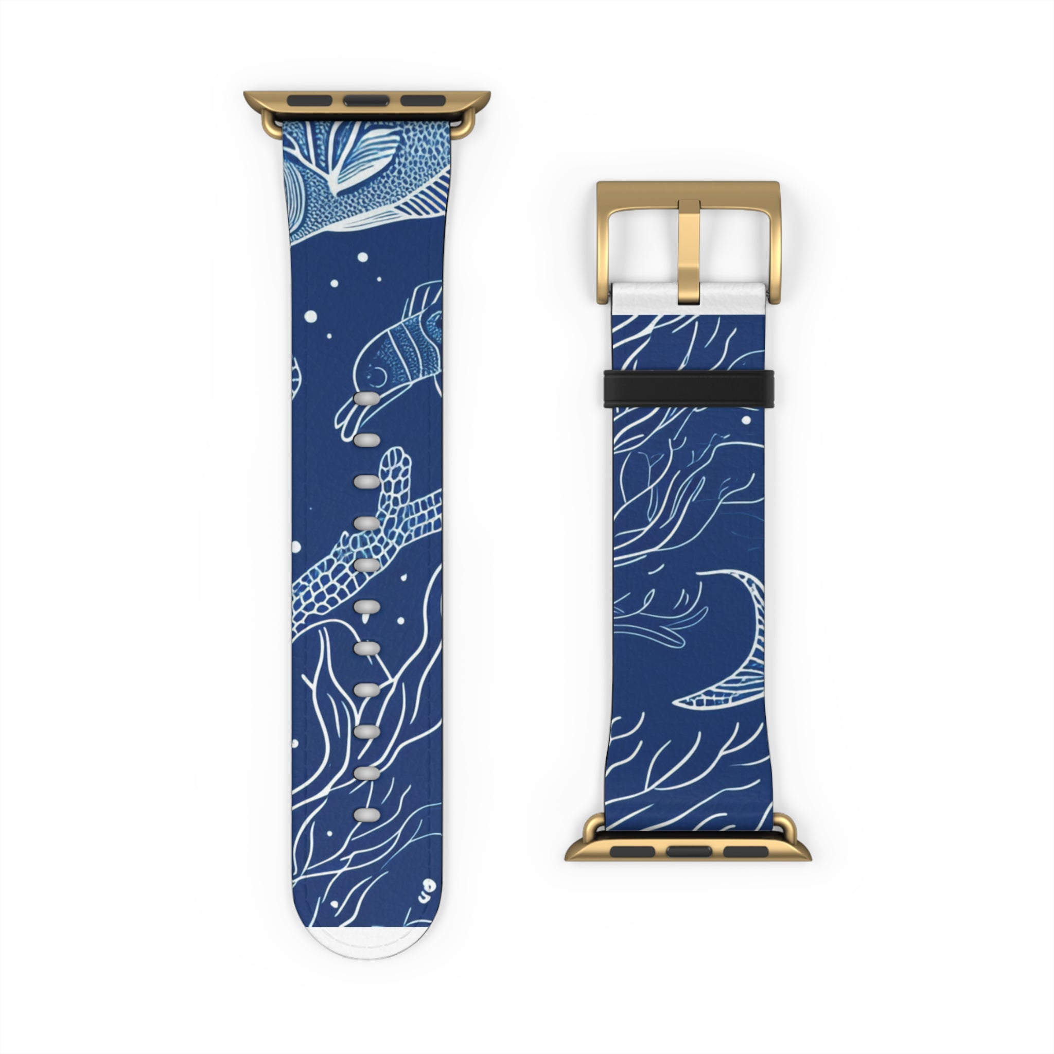 Blue Scale Reef - Watch Band