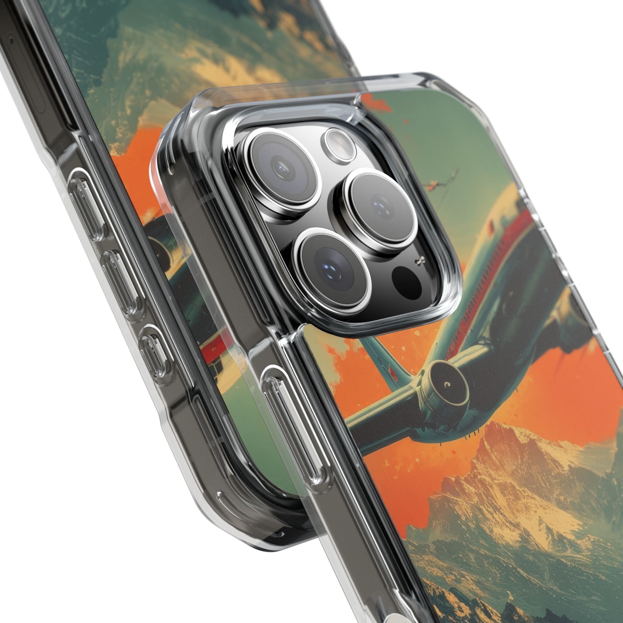 Soaring Mountain Flight iPhone 16 - Impact Clear+