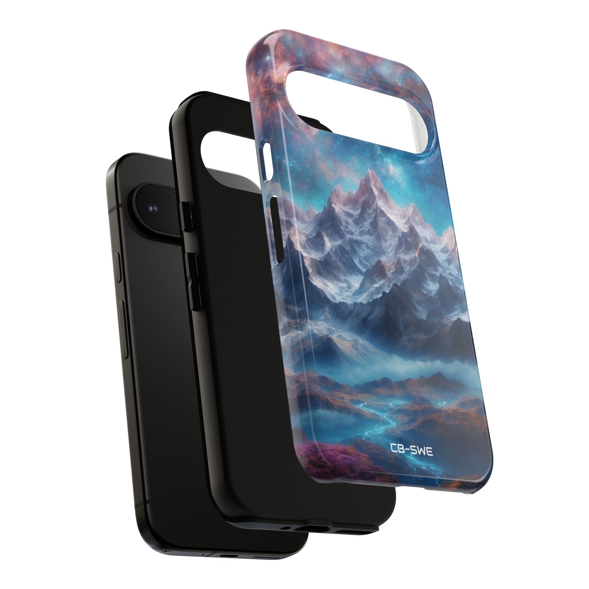 Celestial Mountains Rise - Google Pixel Case