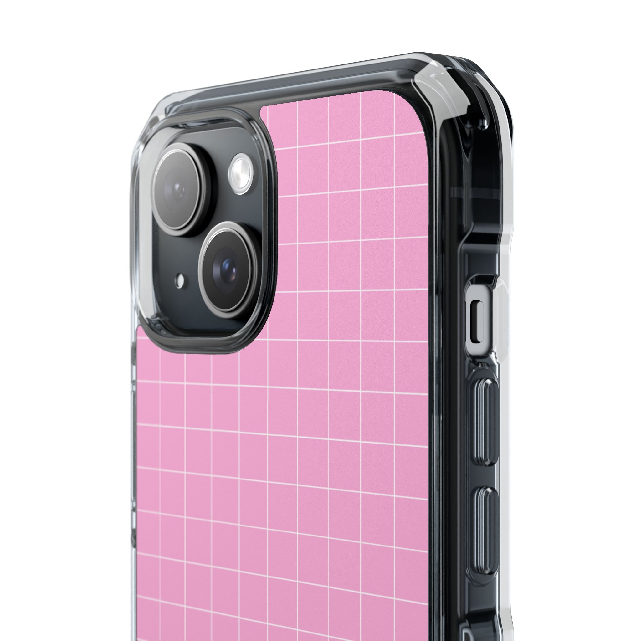 Pink Squares Align iPhone Case - Impact
