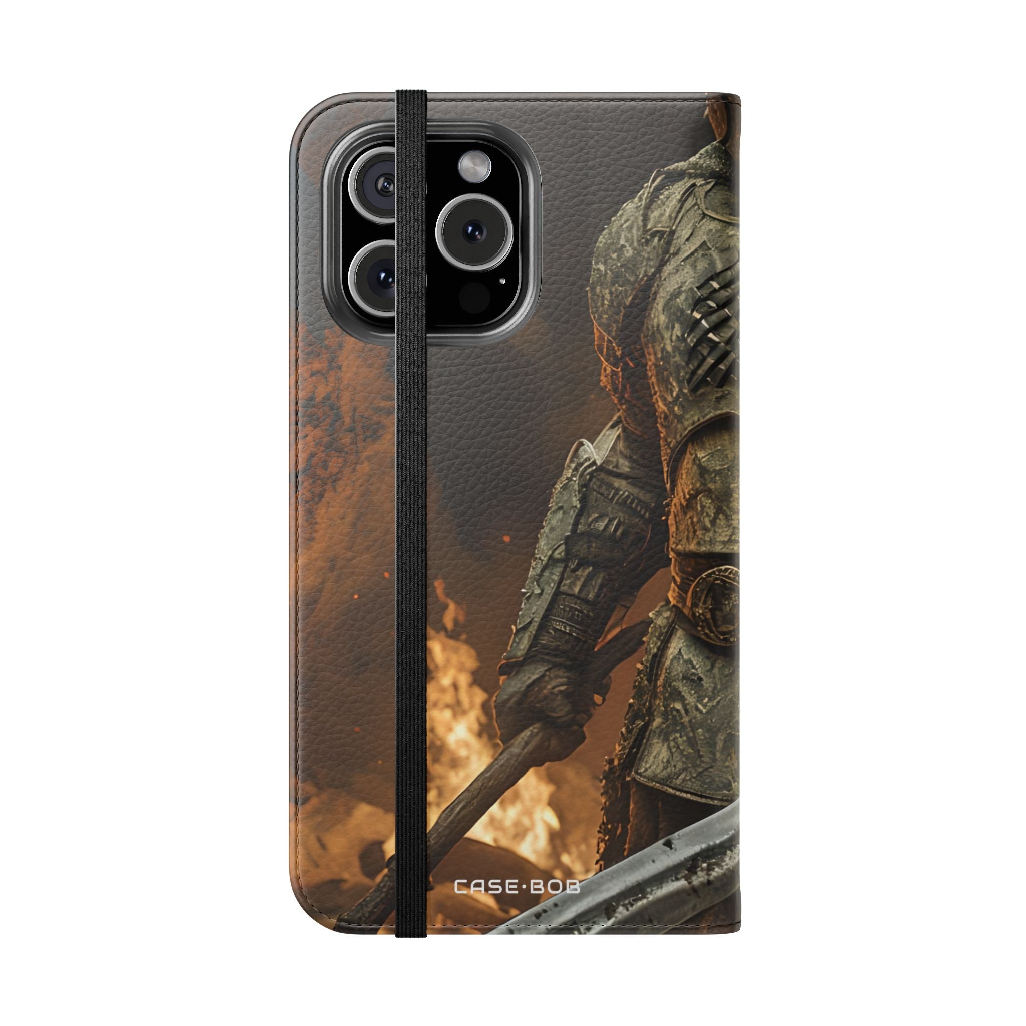 Horned Warrior Flame - iPhone 16 Max Case - Wallet