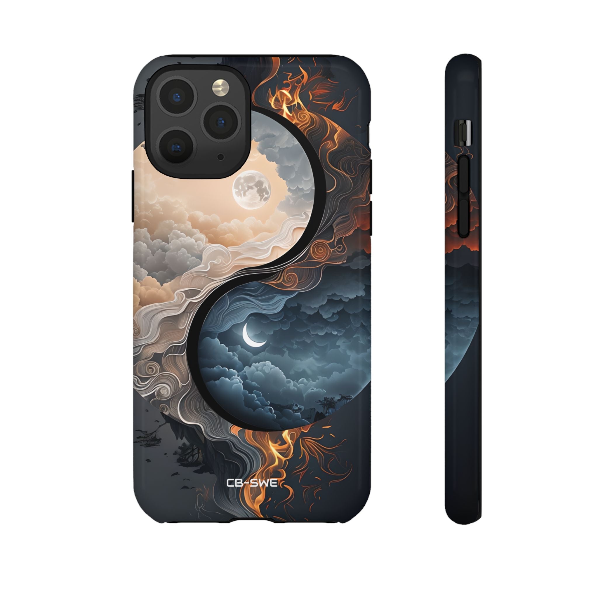 Moonlit Elemental Harmony - iPhone Case