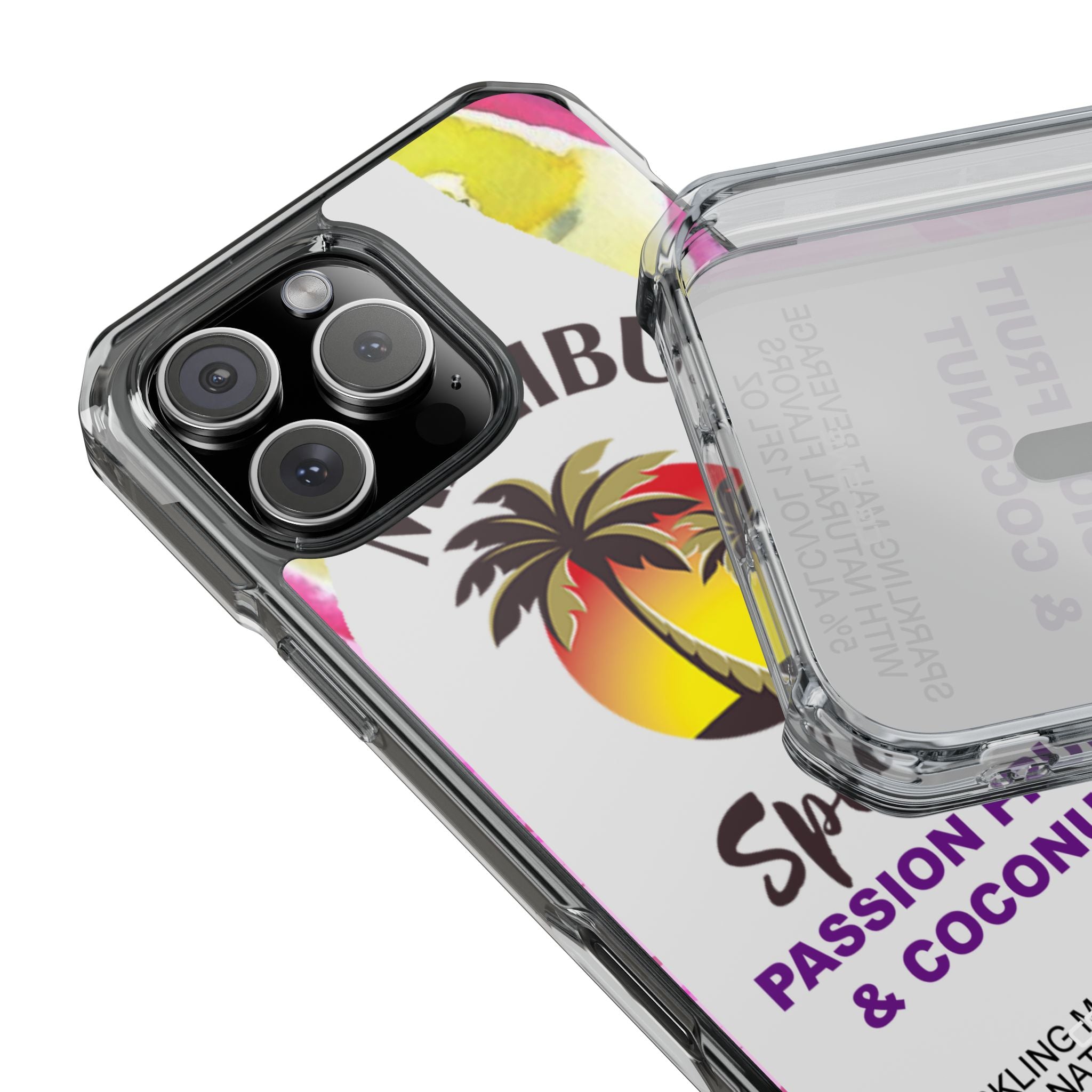 Tropical Sunset Splash iPhone Case - Impact