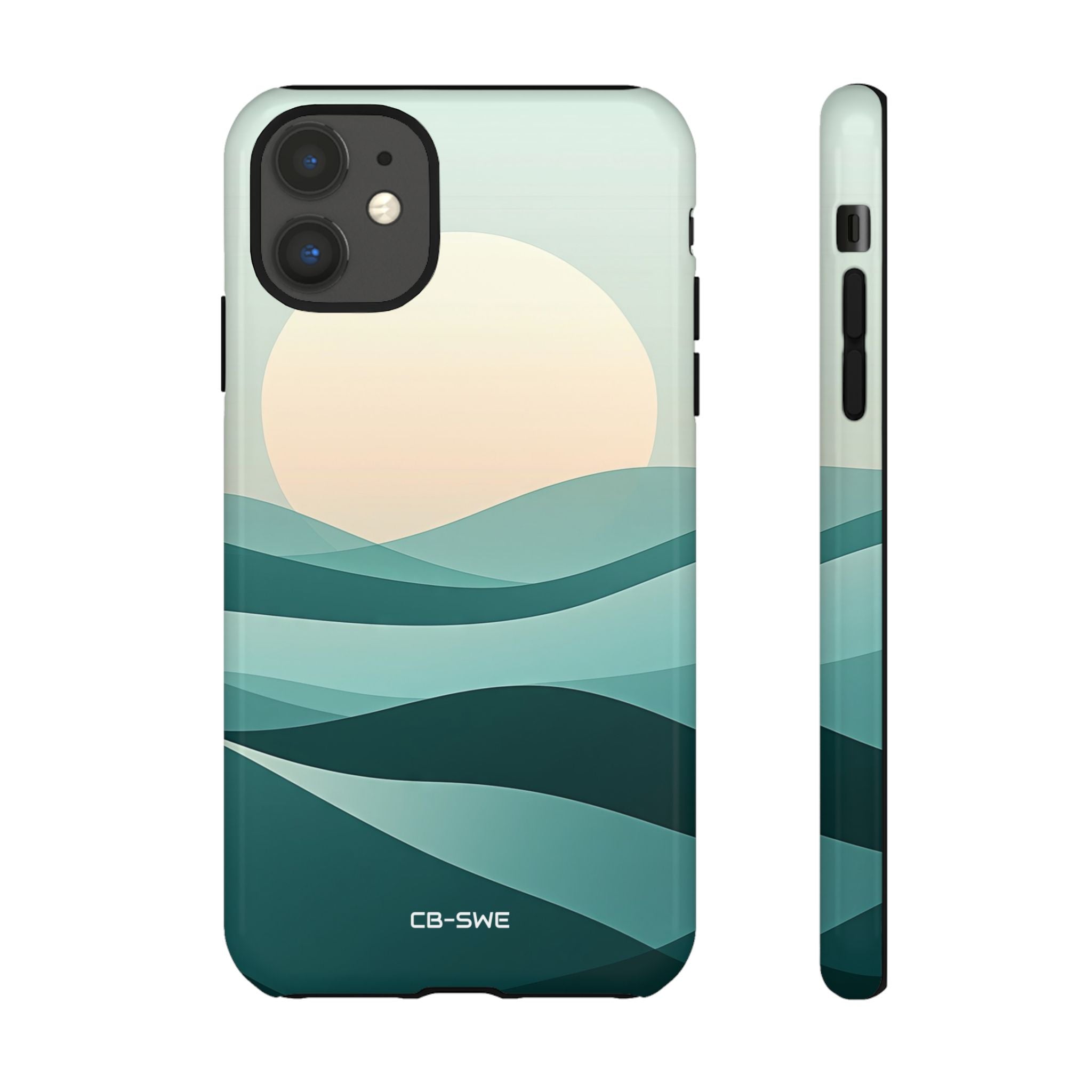 Fluid Harmony Waves - iPhone Case