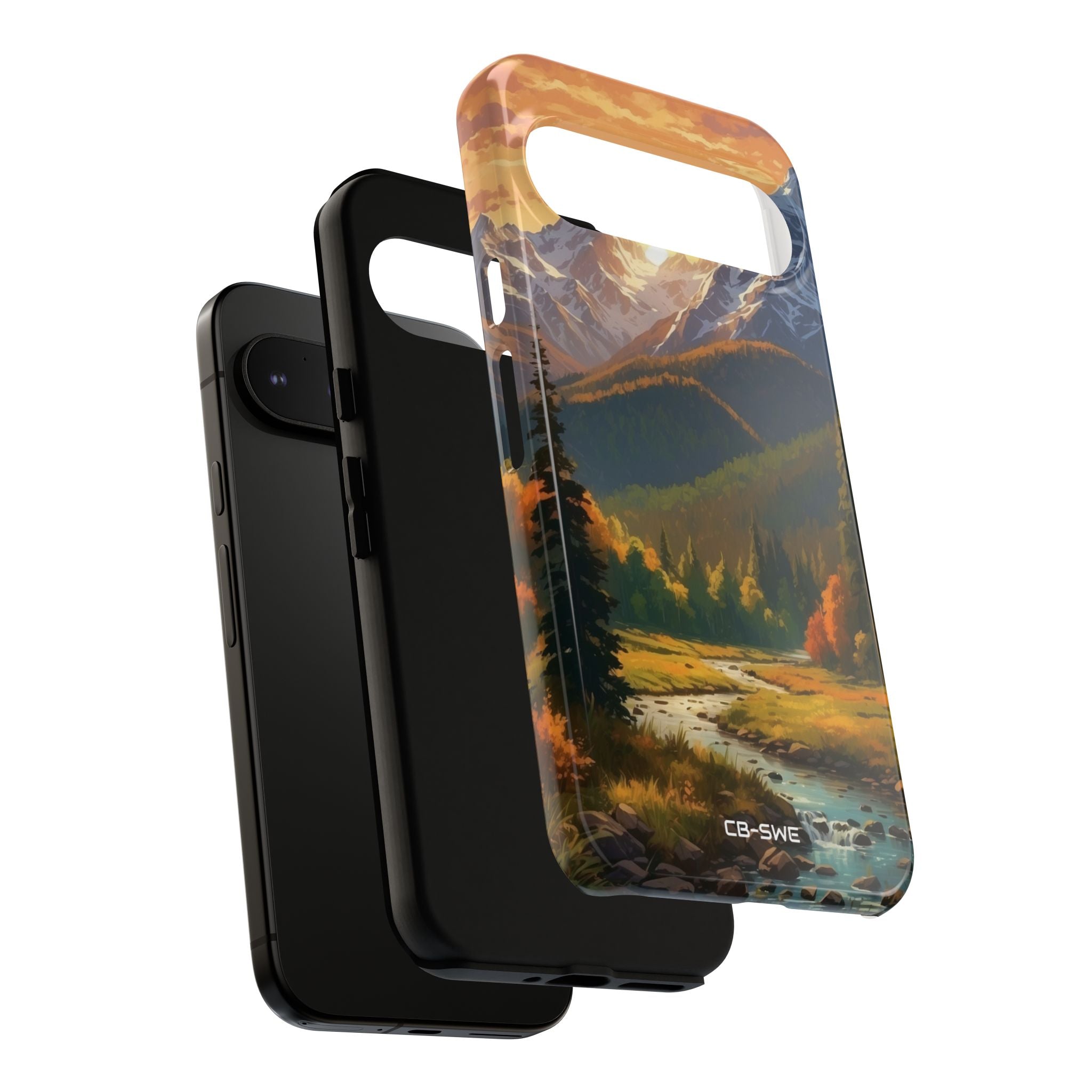 Mountain Reflections Glimmer - Google Pixel Case