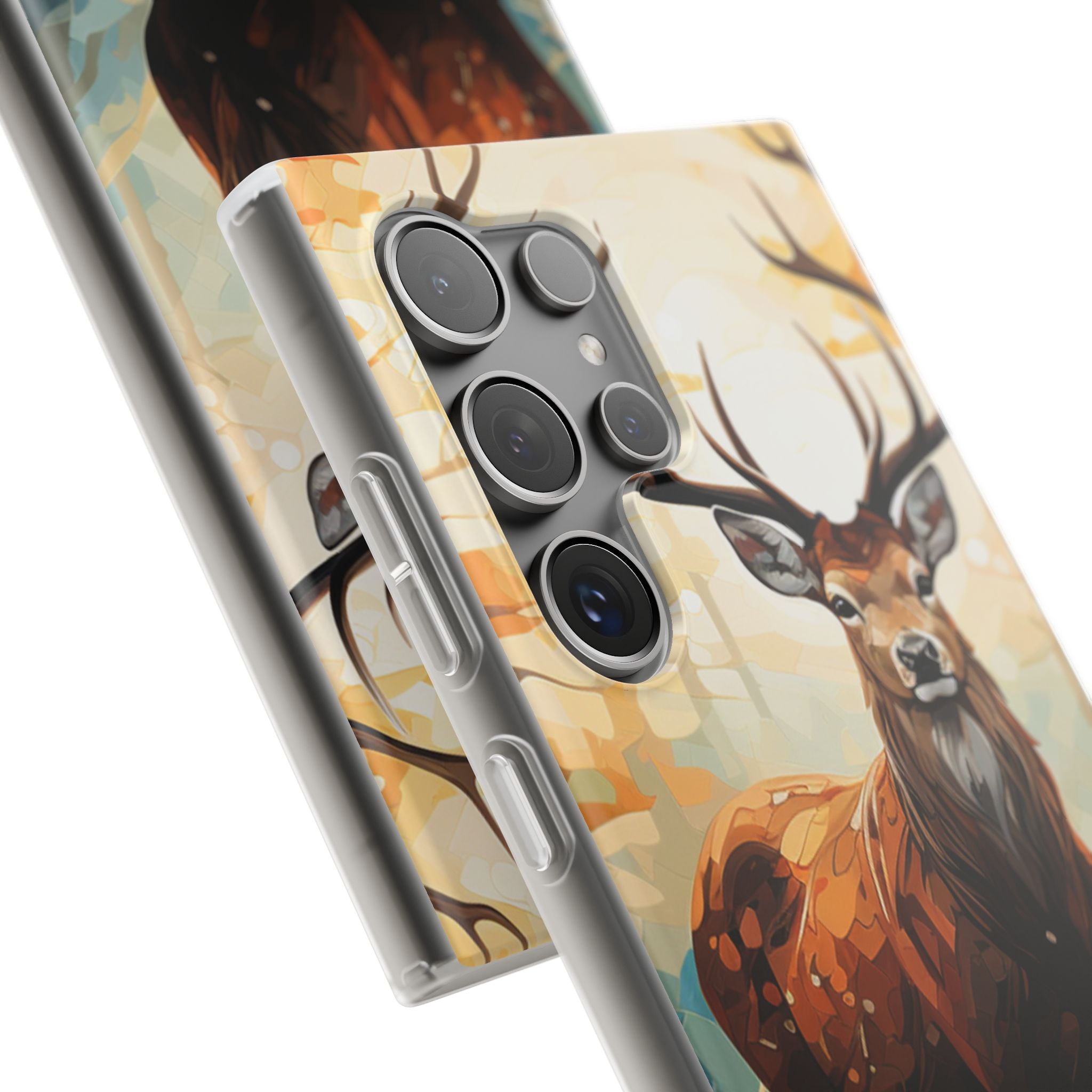 Glowing Stag Samsung S24 Ultra Case - Soft