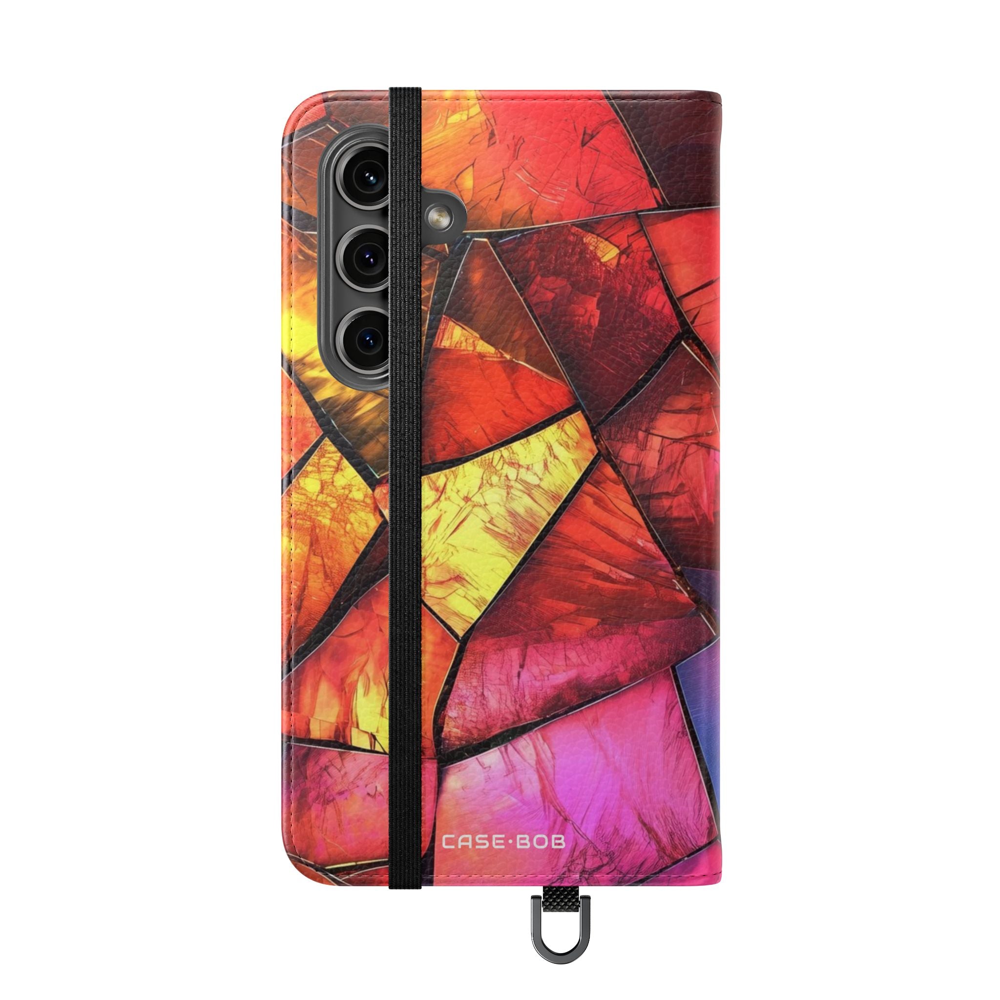 Crimson Shards - Samsung S24 Case - Wallet