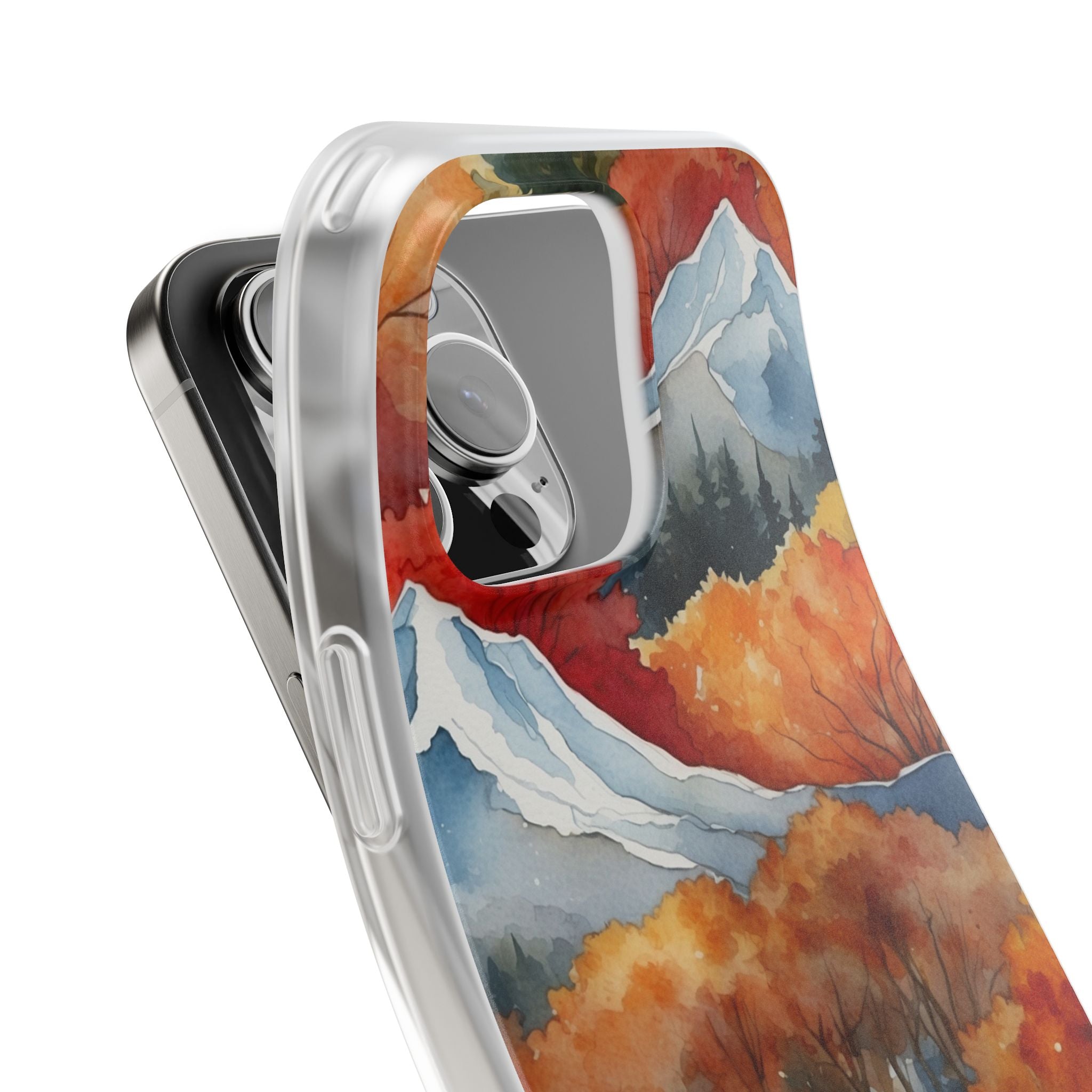 Snowcap Radiance iPhone 16 Pro Max Case - Soft