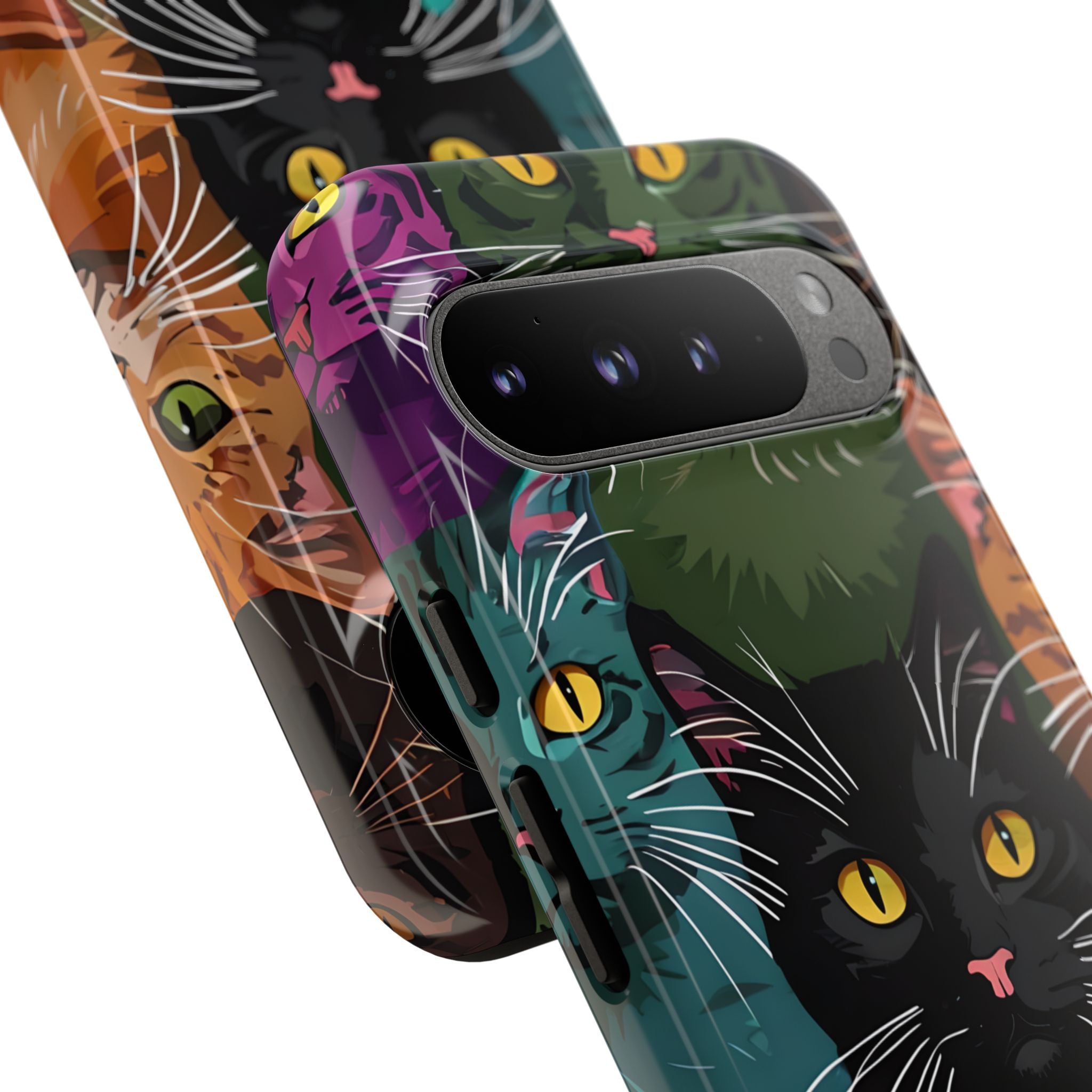 Colorful Cat Charisma - Google Pixel Case
