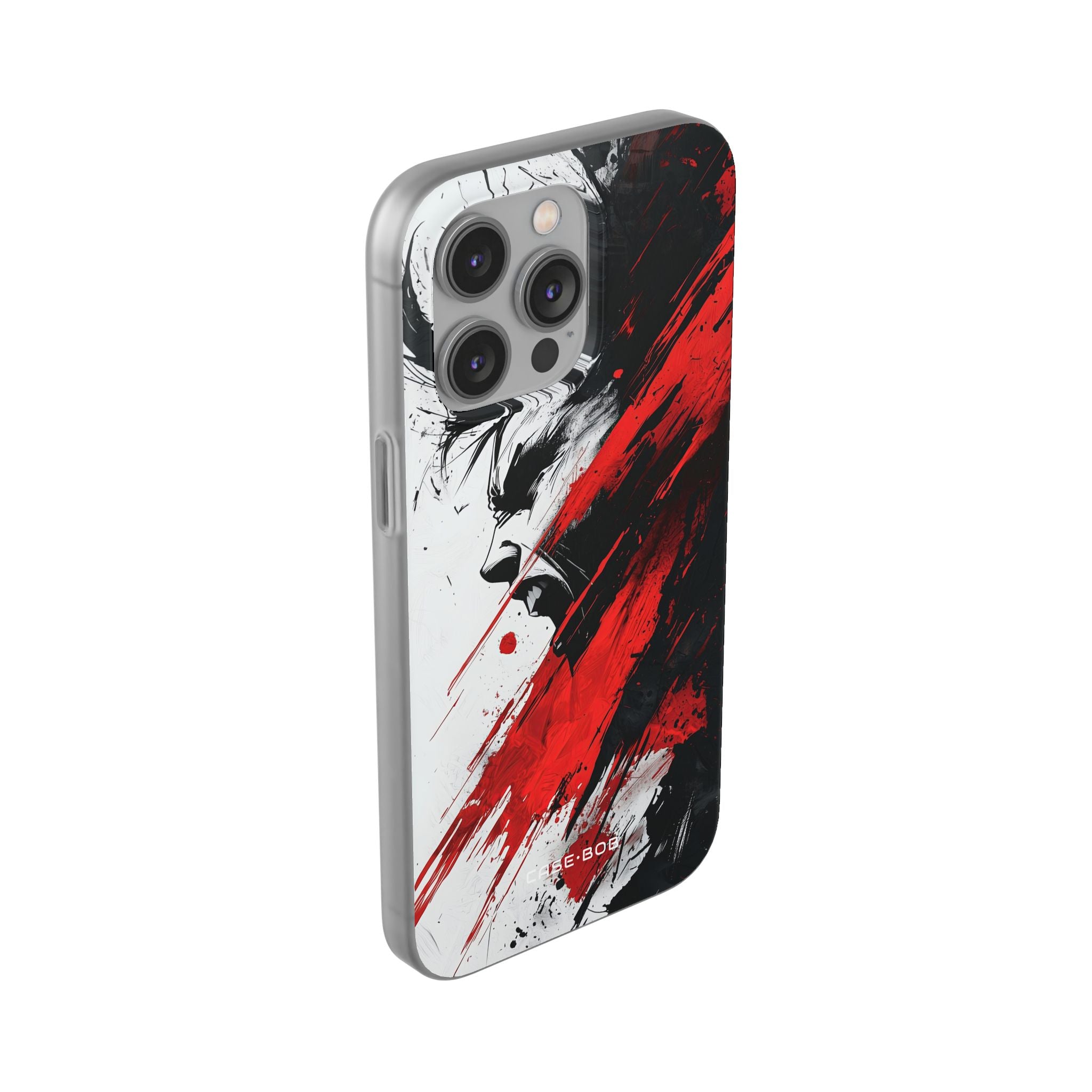 Yelling Profile Burst iPhone 14 Pro Max Case - Soft