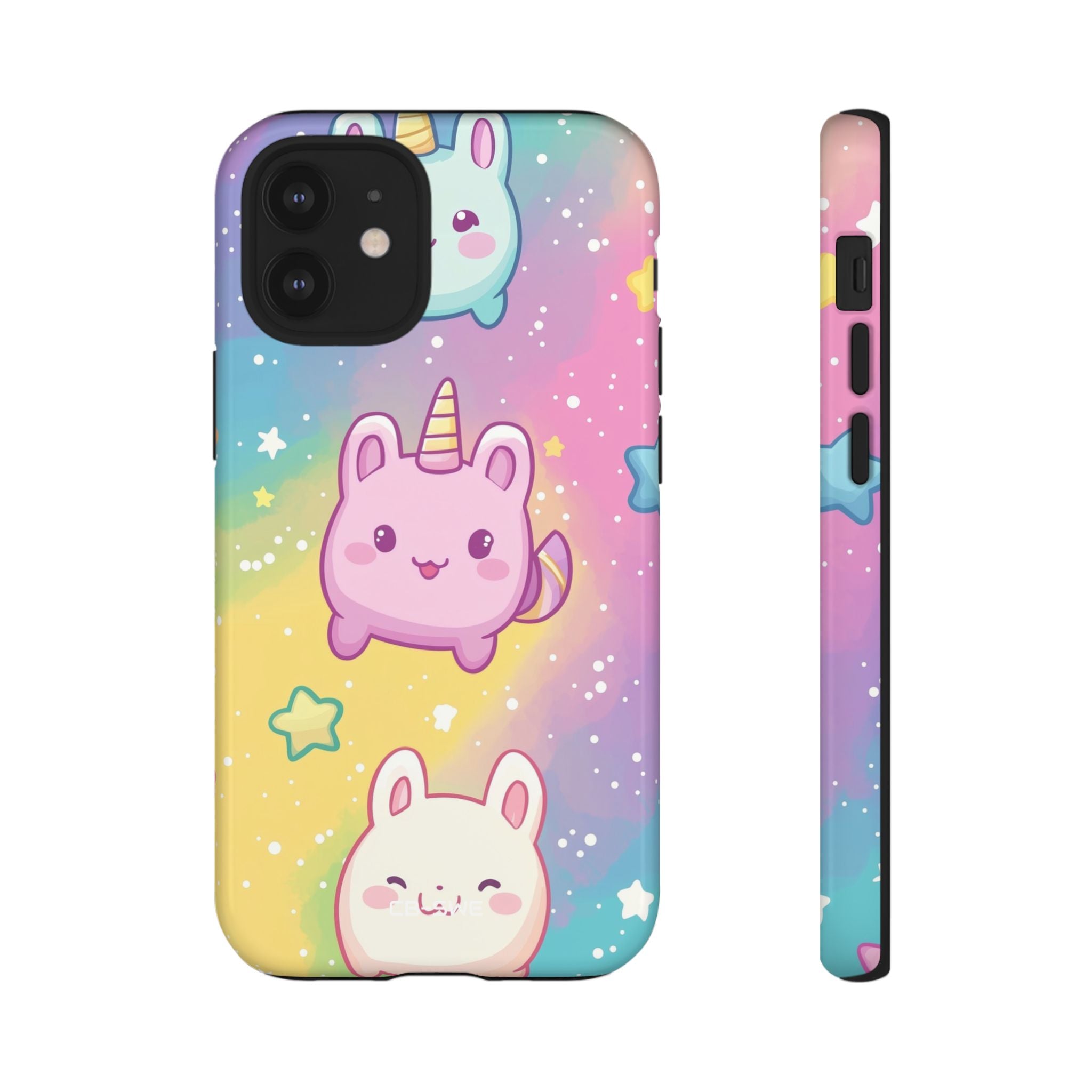 Bunnies Dance Under Stars - iPhone Case