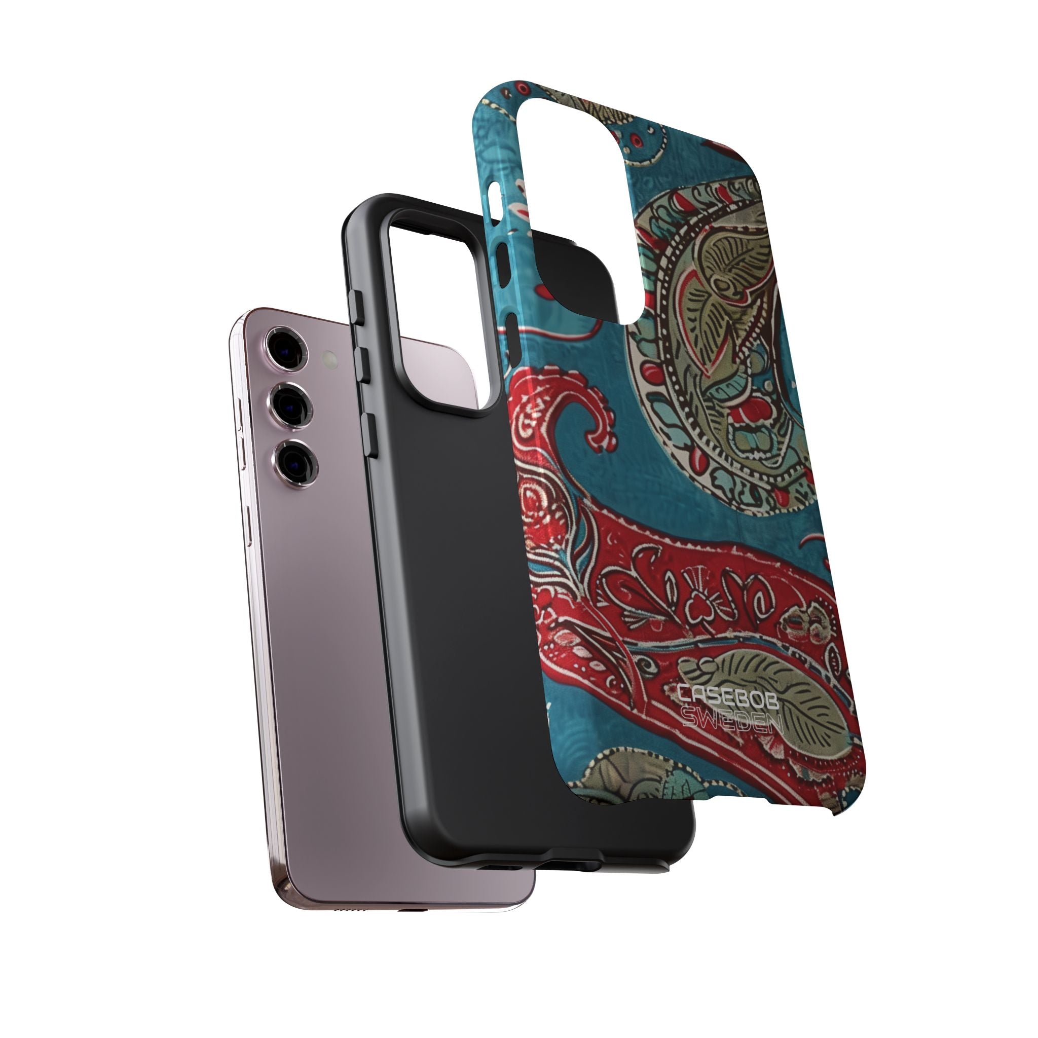 Paisley Floral Fusion Samsung S23 - Tough