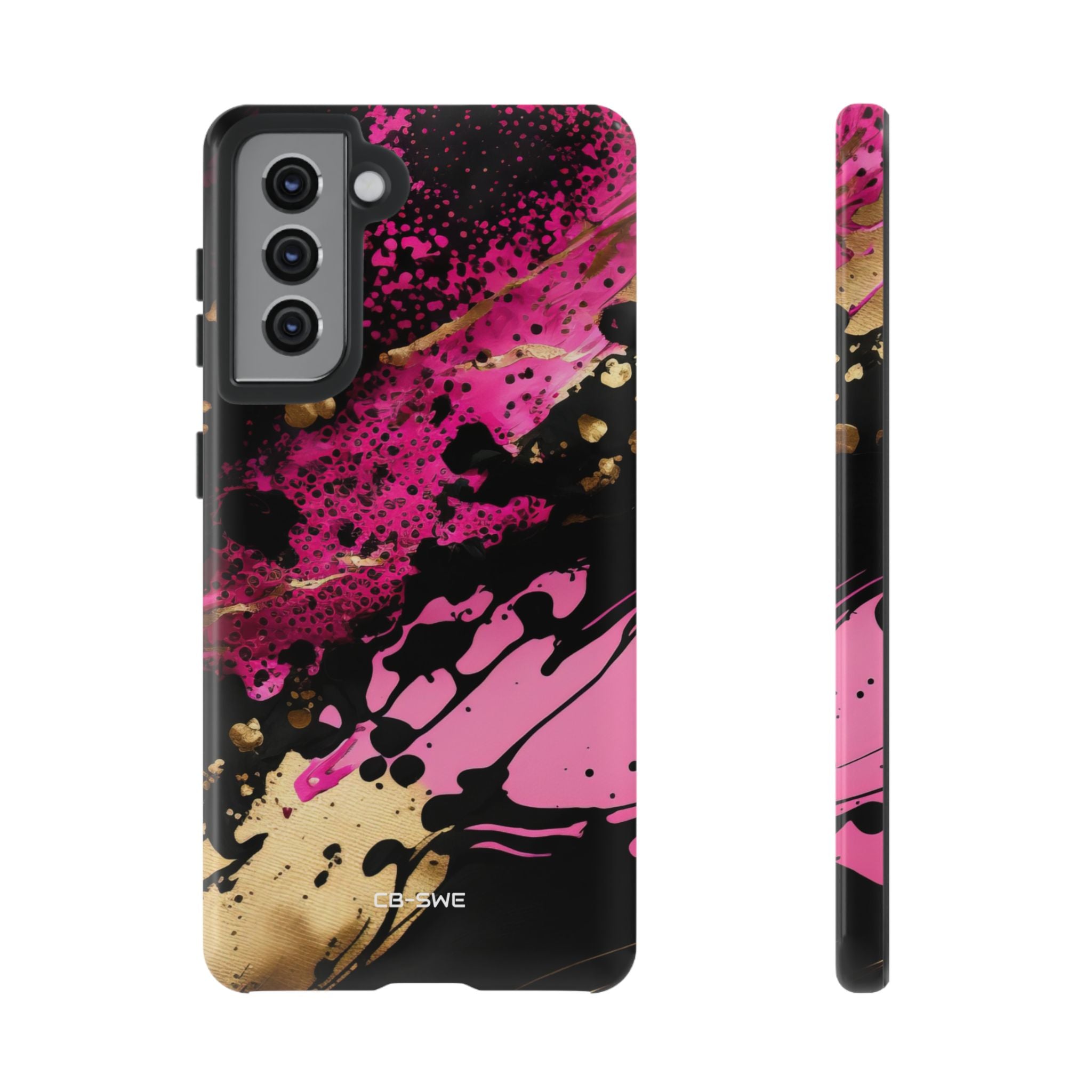 Dynamic Splatter Elegance - Samsung Case
